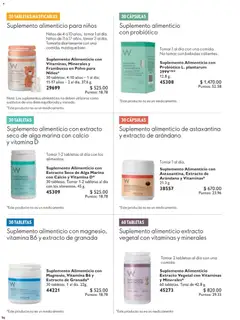 Vista previa de Oriflame campaña 7 2026, nuevo folleto de la tienda, válido en México a partir del 09.05.2026 | Página: 96 | Productos: Vitaminas, Polvo