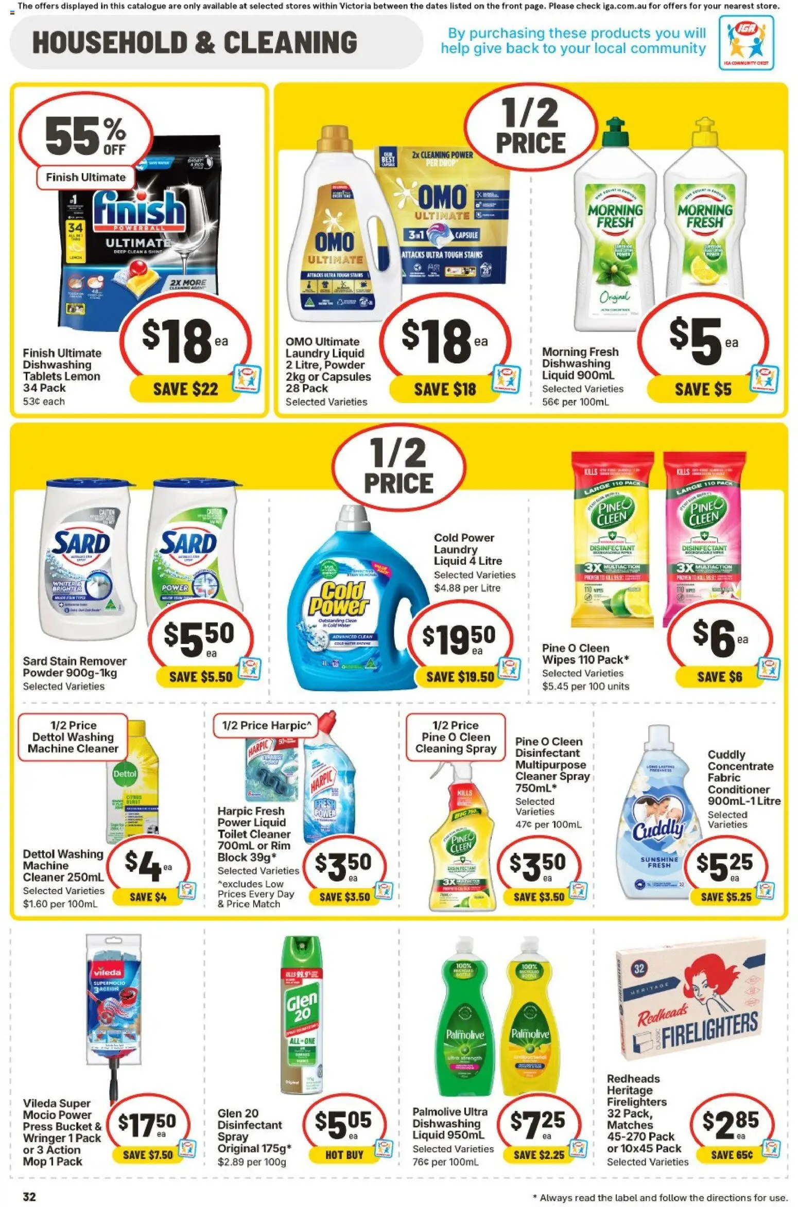 Ritchies catalogue - valid from 11.03.2026 | Page: 31 | Products: Powder, Mop, Lemon, Tablets