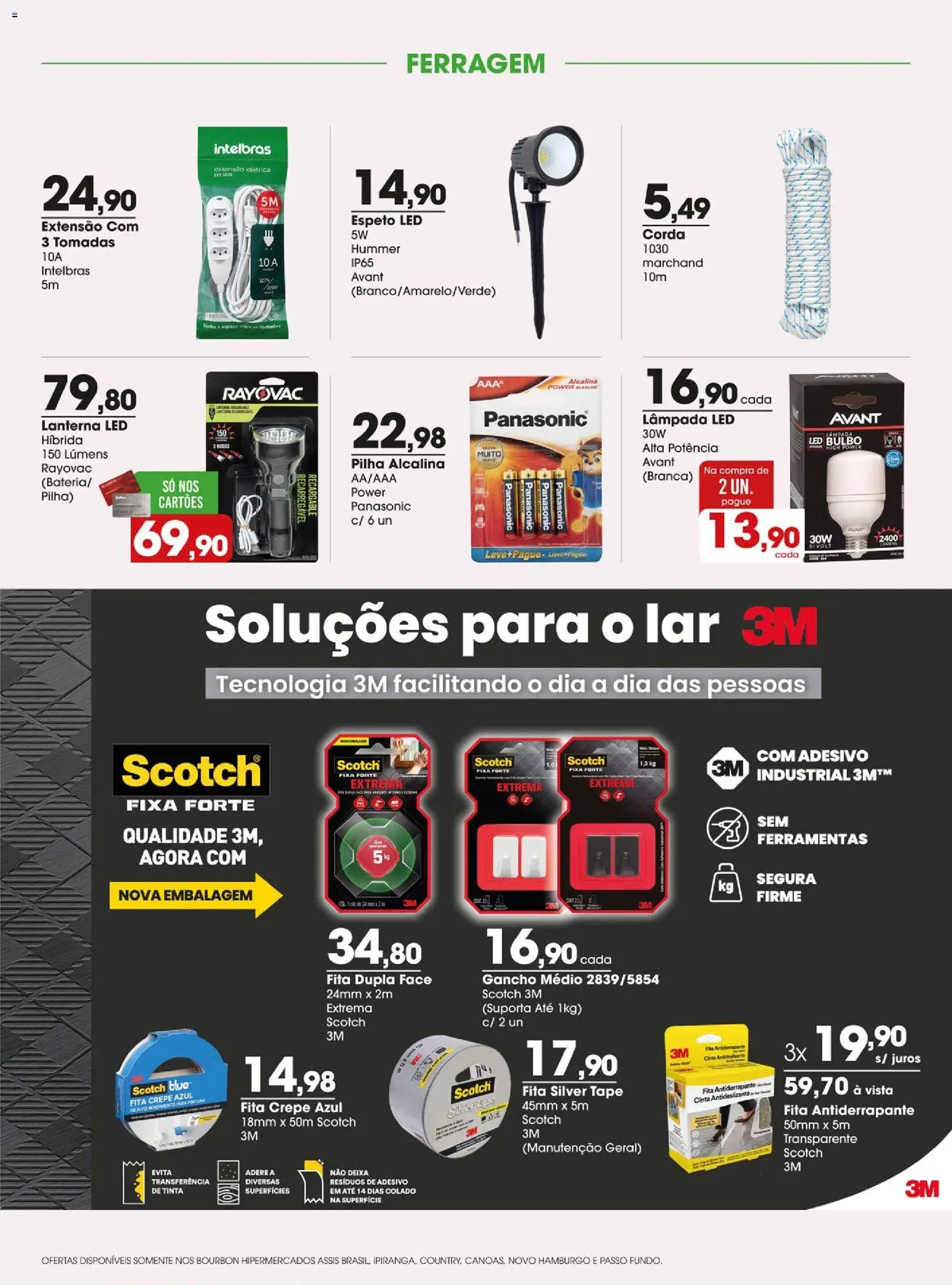 Zaffari Folheto - válido de 03/09/2026 | Página: 13 | Produtos: Ferramentas, Corda, Fita, Bourbon