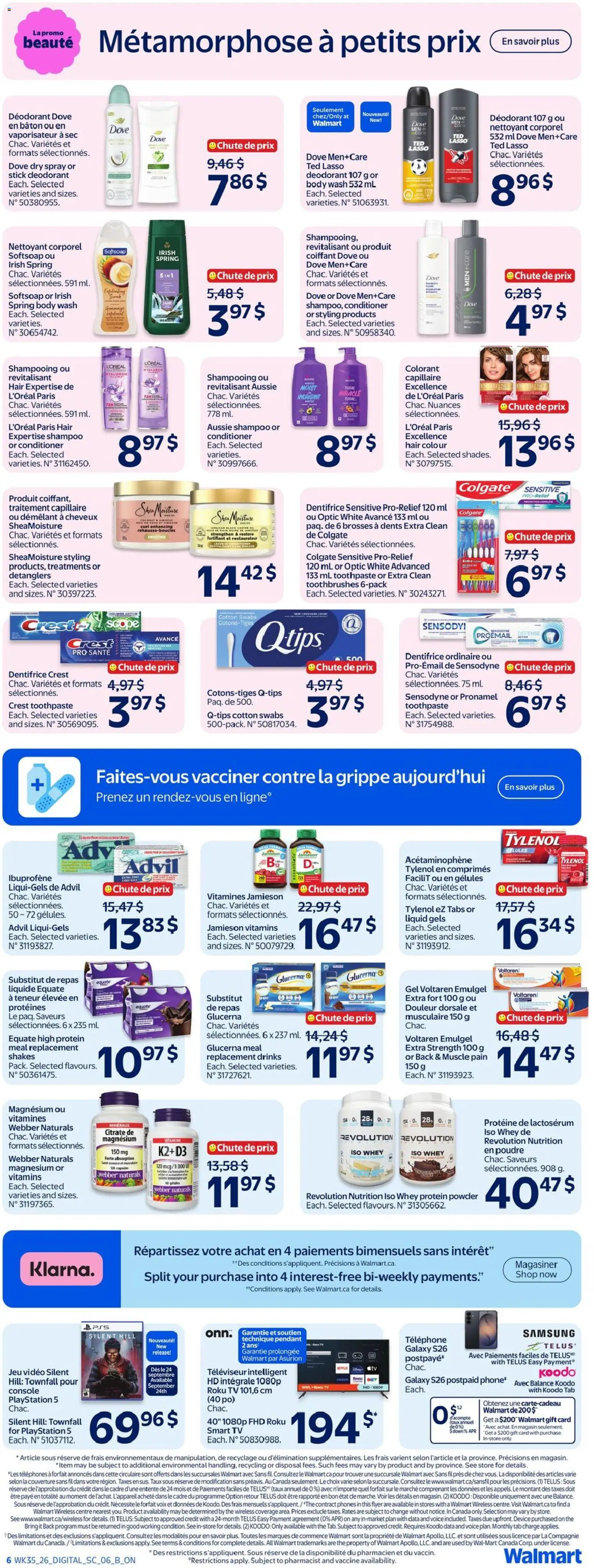 Walmart flyer valid from Sep 24, 2026 | Page: 13