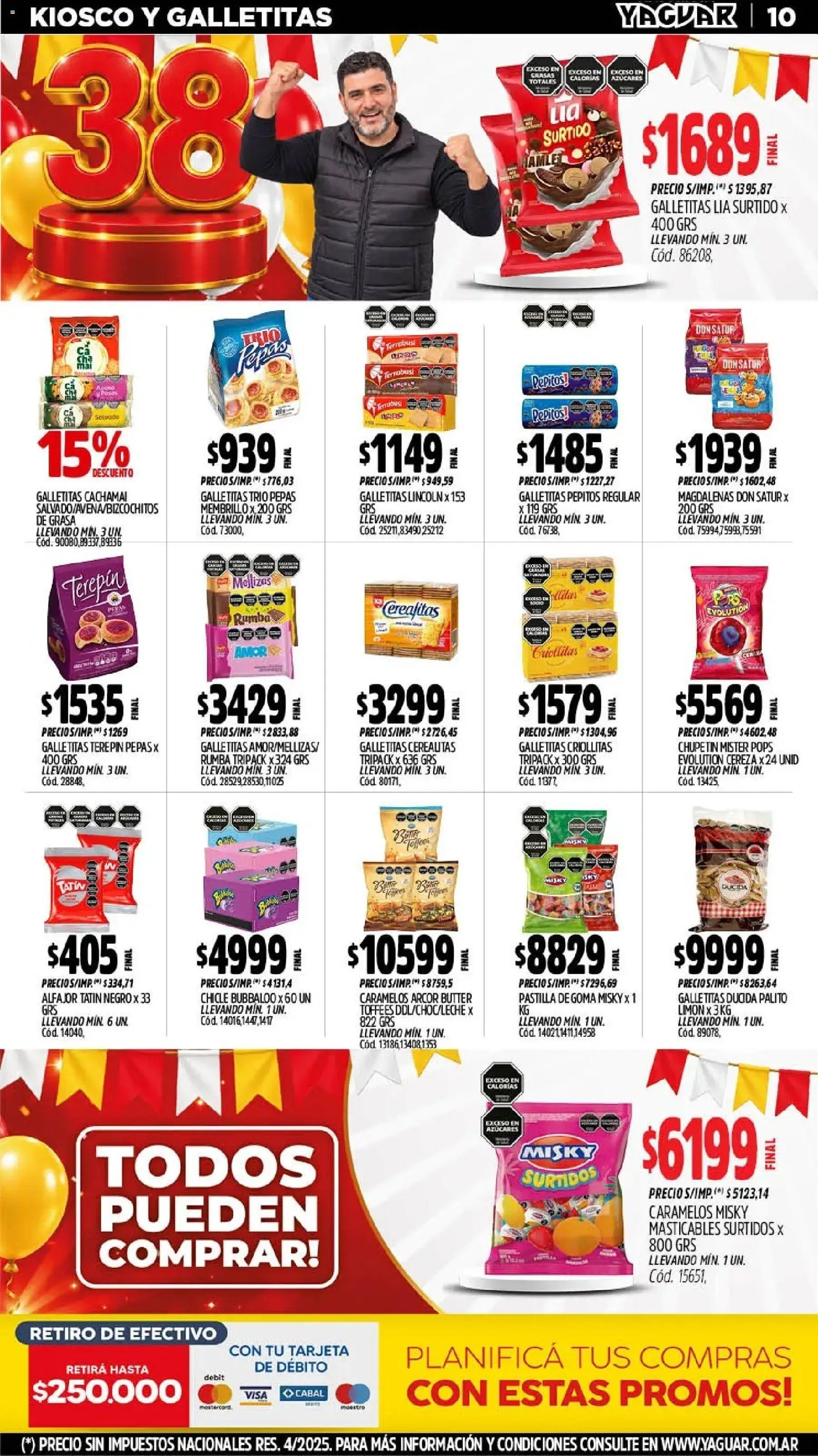 Yaguar - Oferta Semanal Mendoza │ válido desde el 19/10/2026 | Página: 12