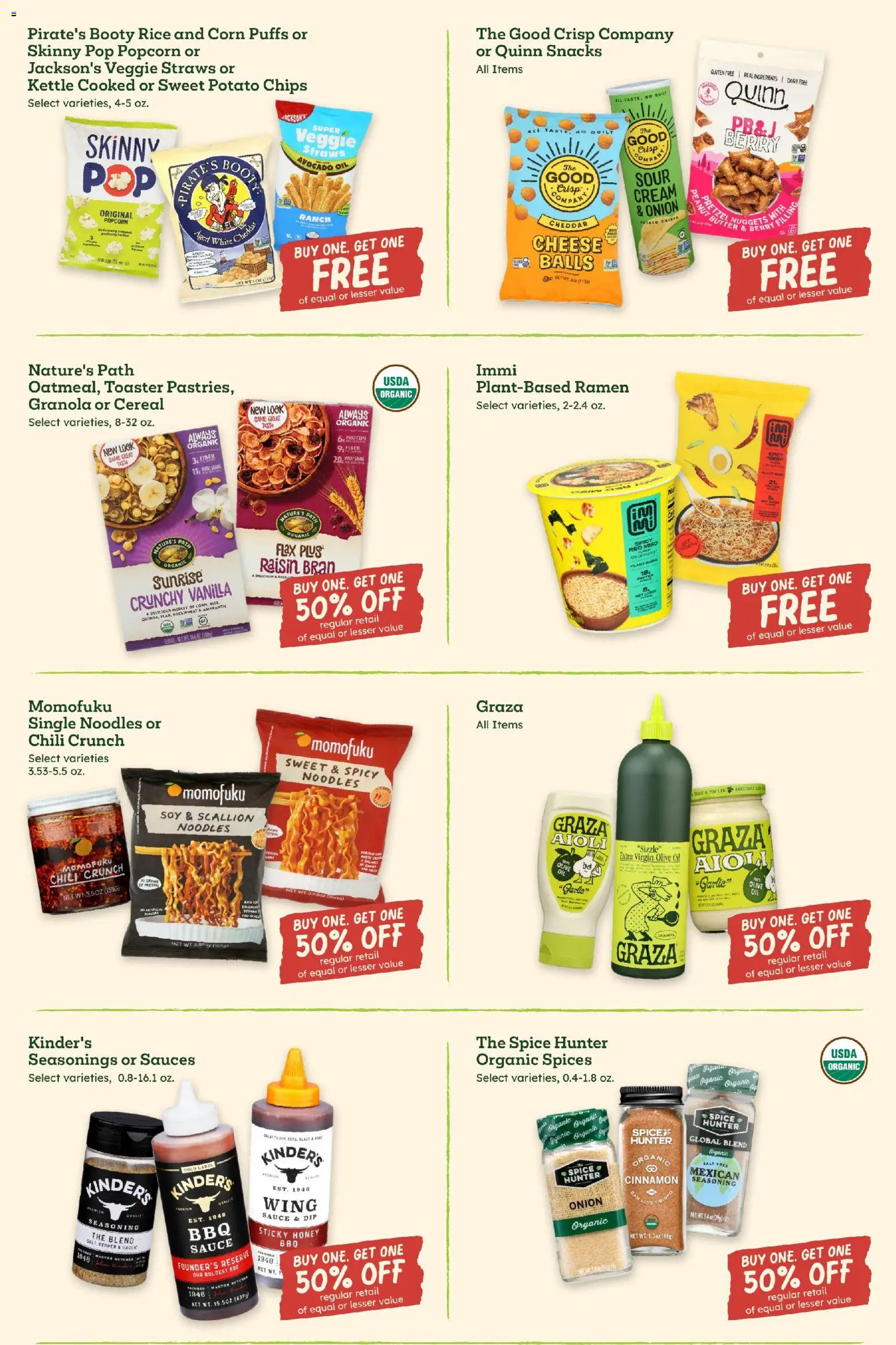 Sprouts Weekly Ad - valid from 20.05.2026 | Page: 10 | Products: Butter, Oil, Rice, Pepper