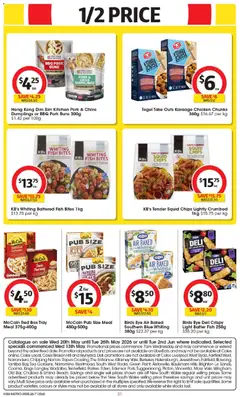 Preview of Coles catalogue  - valid from 19.05.2026 | Page: 31 | Products: Light, Pork, Tea, Chips