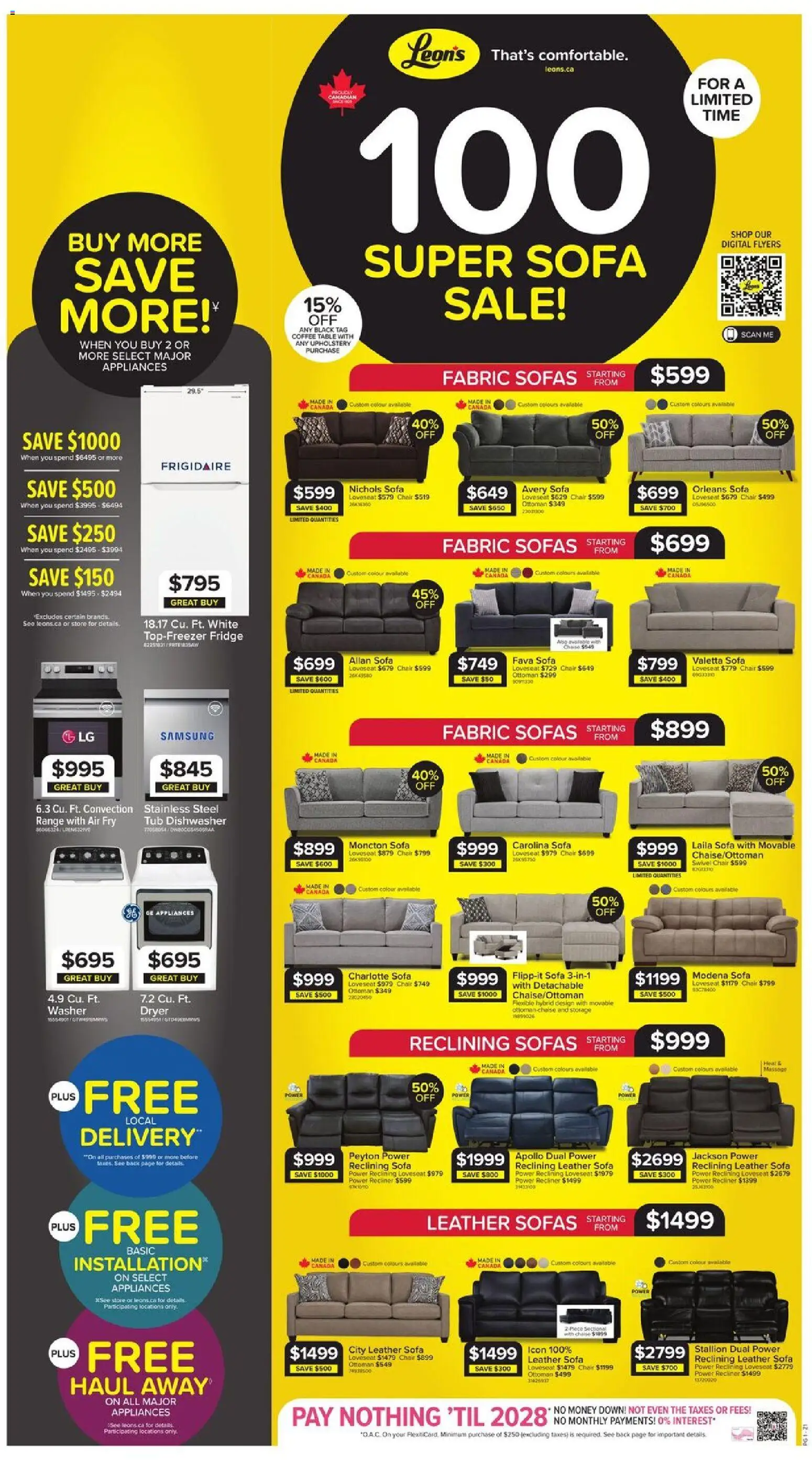 Leon's flyer valid from Oct 15, 2026 | Page: 1