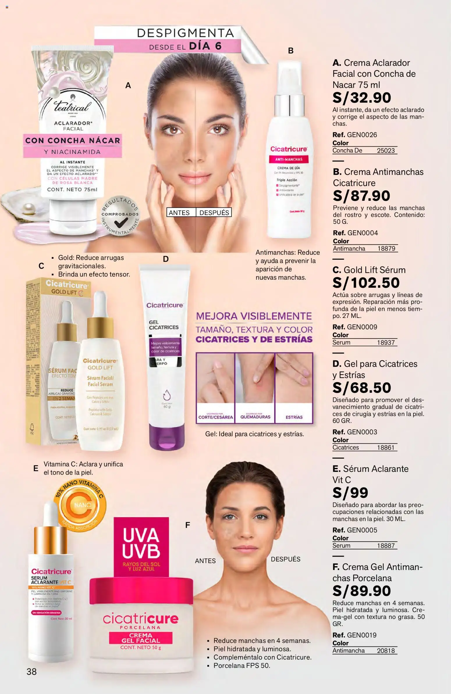 Catálogo Leonisa válido desde 04.06.2026 | Página: 38 | Productos: Crema