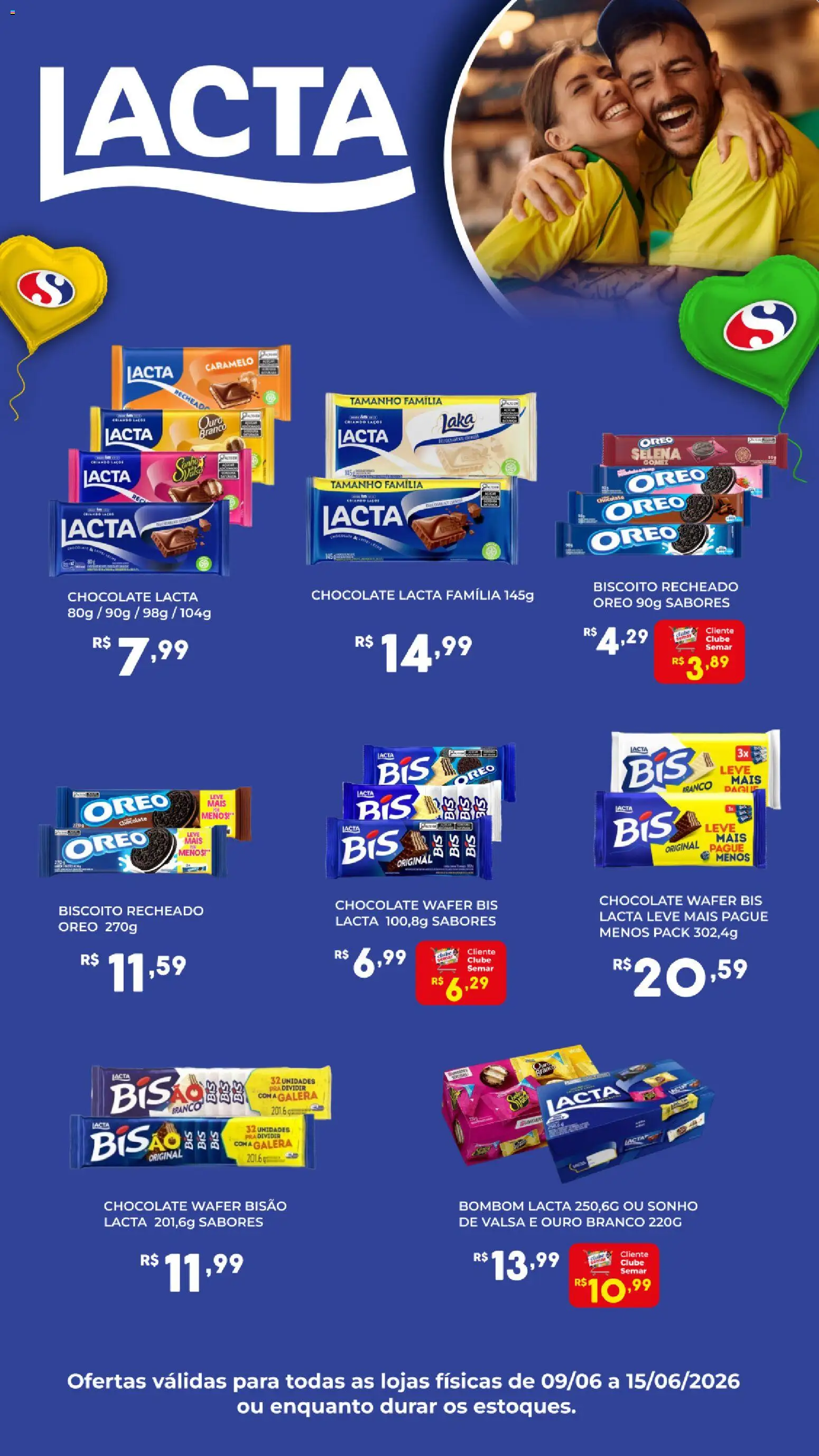 Semar Supermercado Folheto - válido de 09.06.2026 | Página: 1 | Produtos: Biscoito, Games, Biscoito recheado, Bombom