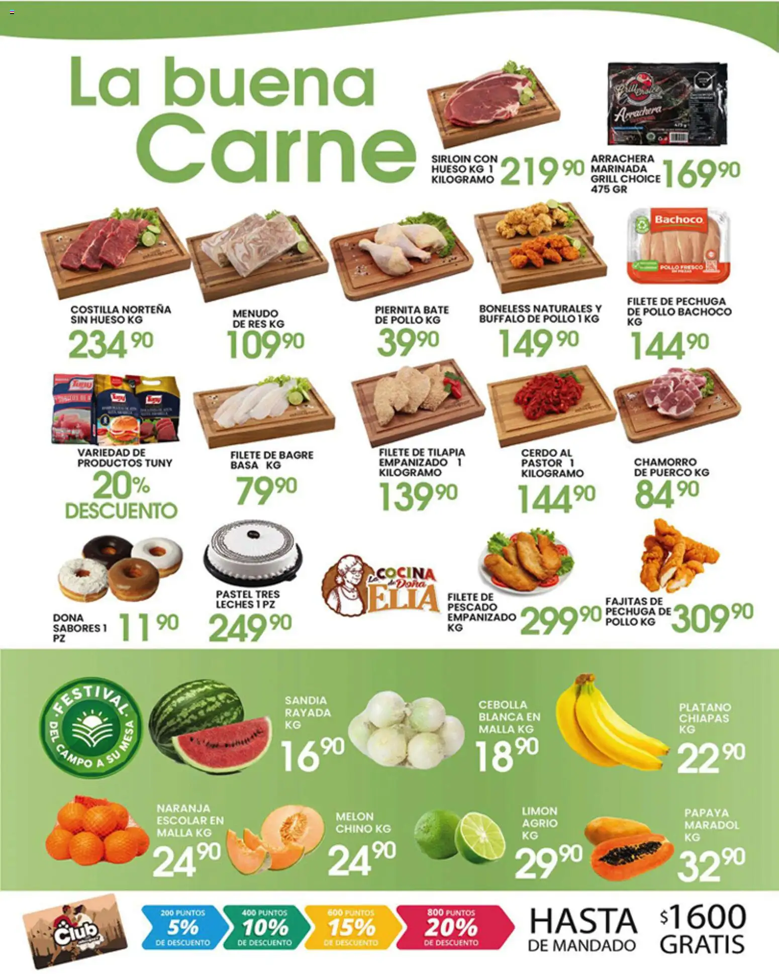 Nuevas ofertas de Alsuper válidas en toda la República Mexicana desde el 17.04.2026. ¡Encuentra las mejores ofertas en Alsuper folleto! | Página: 2 | Productos: Sandía, Limón, Cocina, Malla