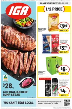 Preview of IGA catalogue NSW - valid from 27.05.2026
