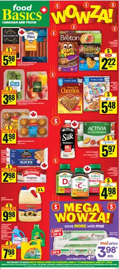 Preview of Food Basics weekly flyer - Ancaster from shop Food Basics valid from 04.06.2026