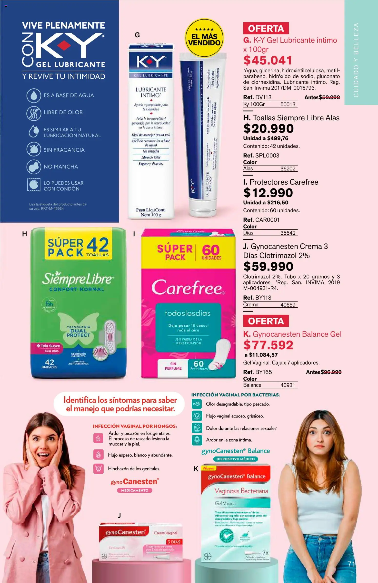Leonisa revista - valida desde el 25/06/2026 | Página: 71 | Productos: Crema, Peso, Toallas, Fragancia