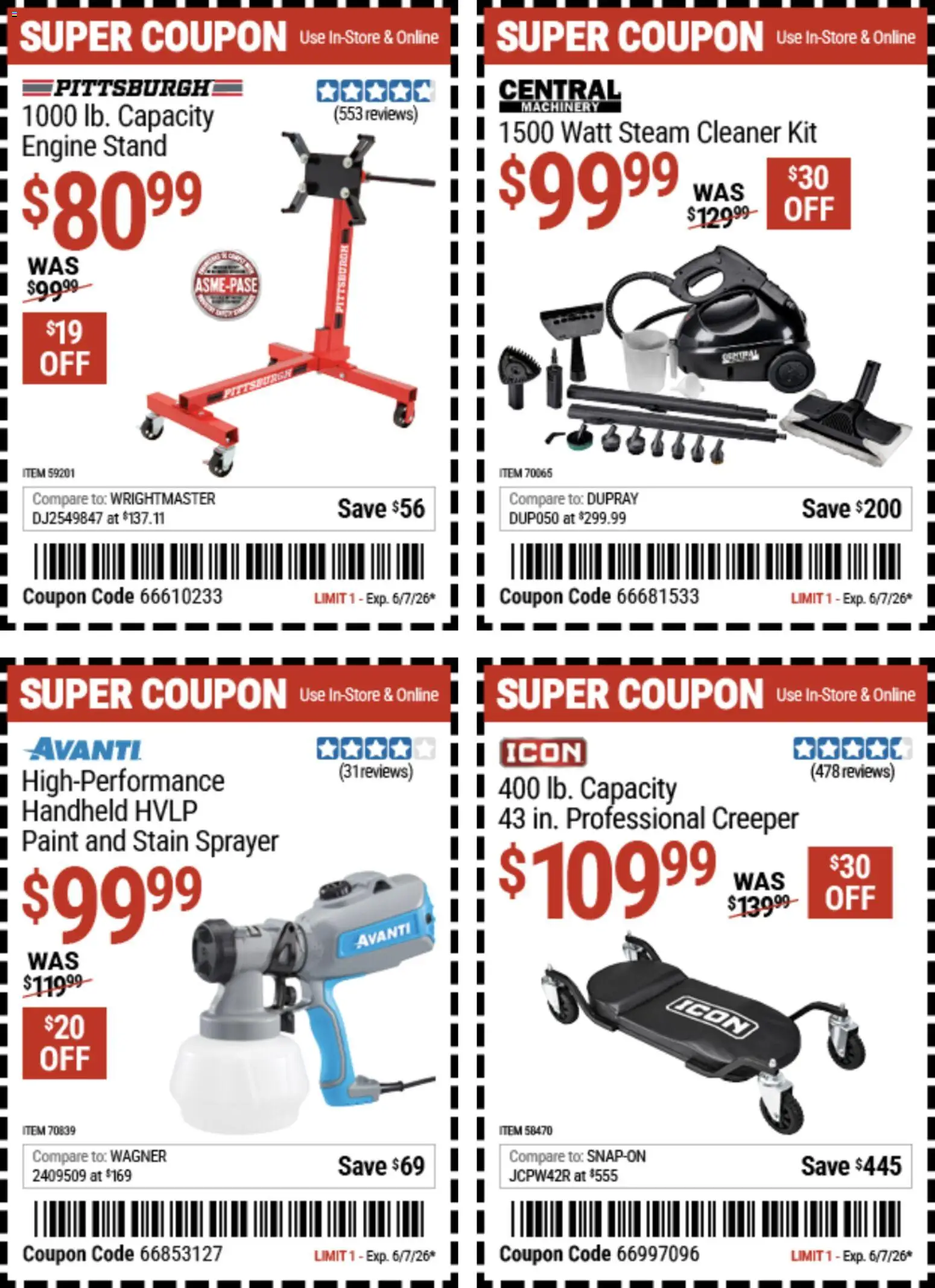 Harbor Freight Weekly Ad - valid from 26.05.2026 | Page: 12