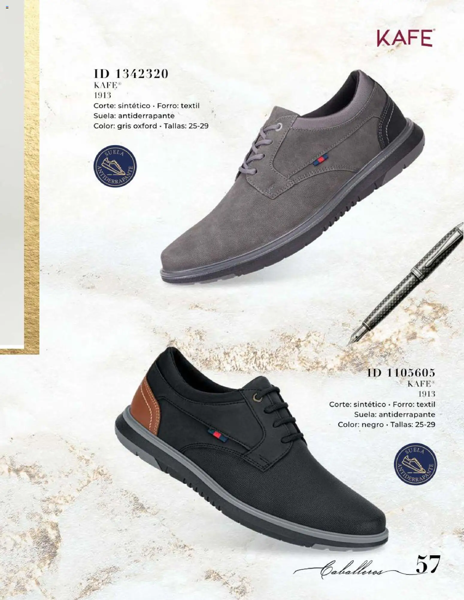 Nuevas ofertas de Price Shoes válidas en toda la República Mexicana desde el 14.05.2026. ¡Encuentra las mejores ofertas en Price Shoes catálogo Caballeros! | Página: 57