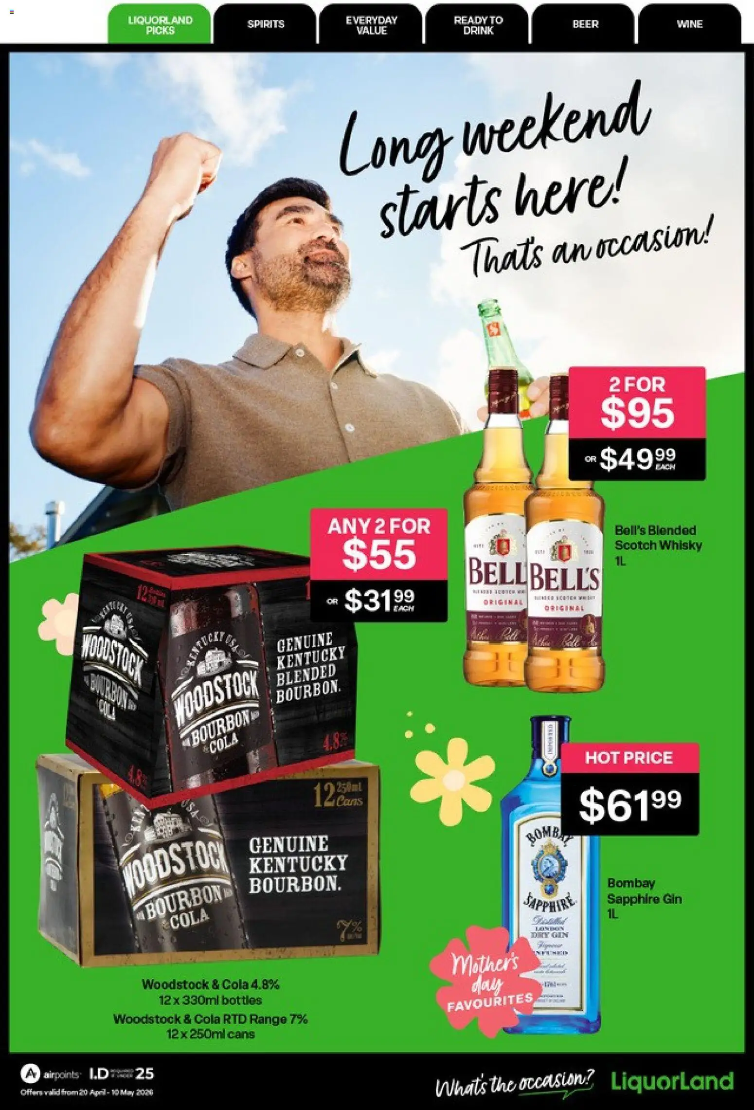 Liquorland catalogue from 20.04.2026 | Page: 1