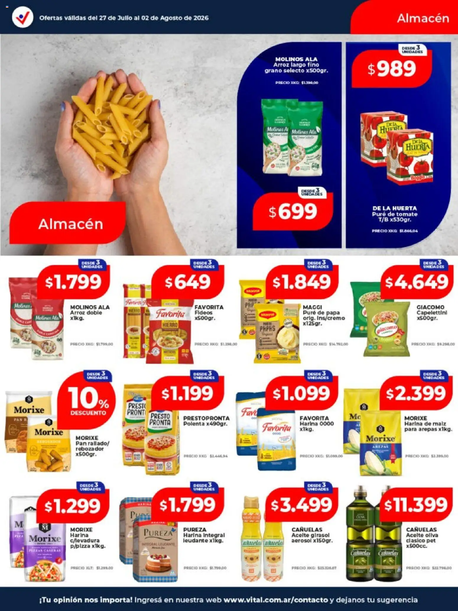 Vital - Ofertas │ válido desde el 27/07/2026 | Página: 13