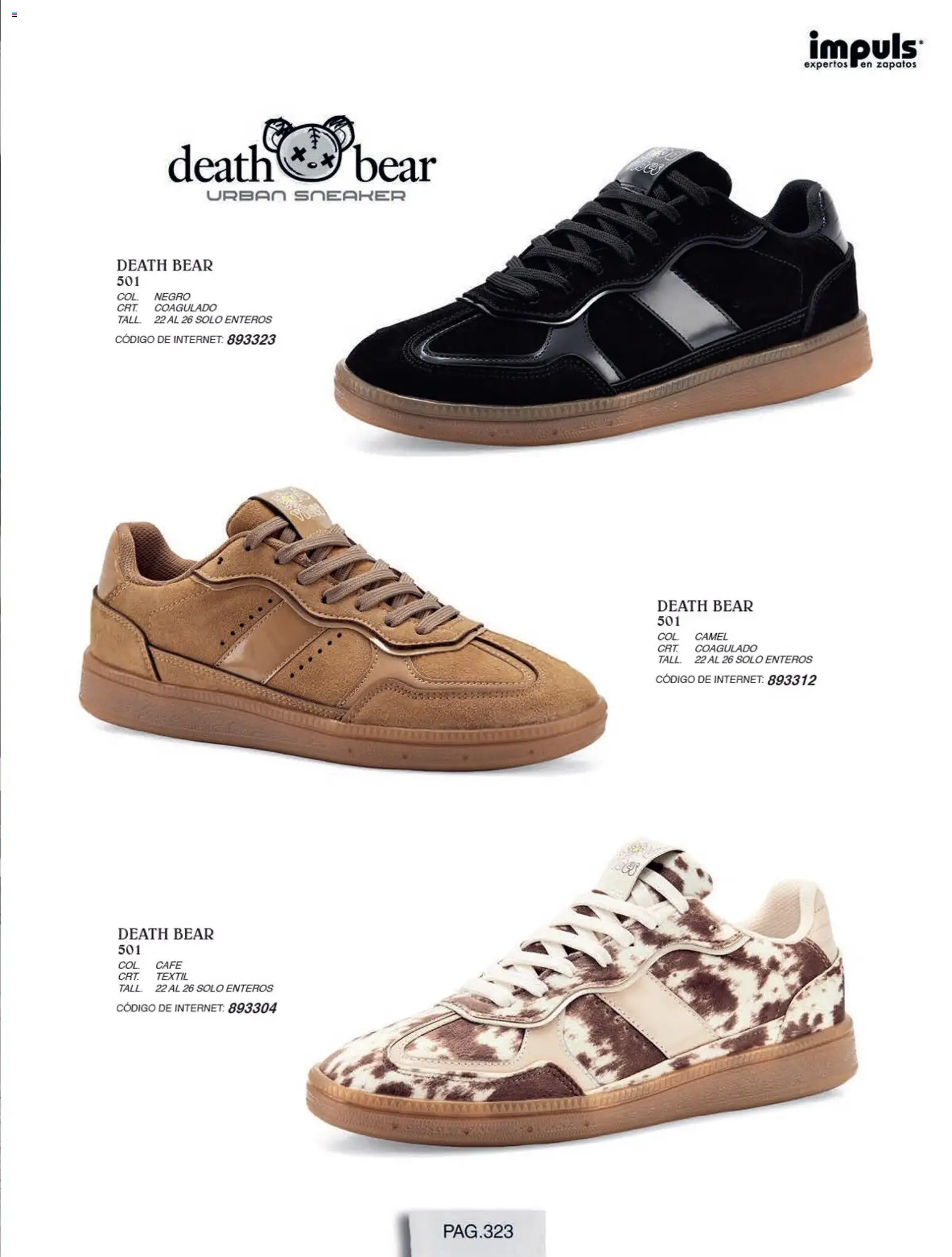 Nuevas ofertas de Impuls válidas en toda la República Mexicana desde el 01/07/2026. ¡Encuentra las mejores ofertas en Impuls catálogo Otoño Invierno! | Página: 325 | Productos: Zapatos, Café