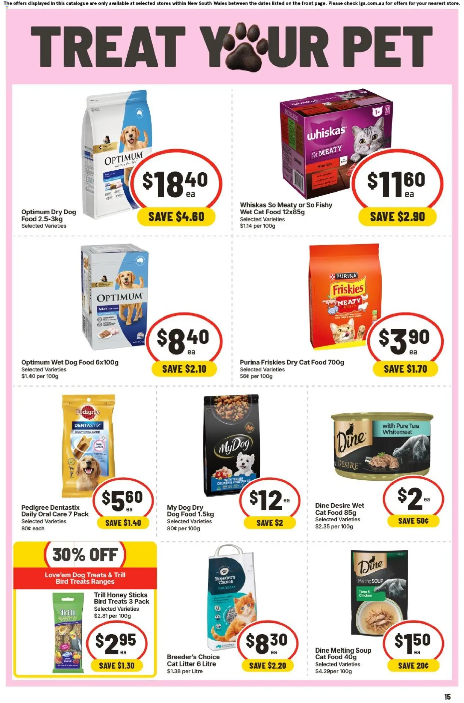 IGA catalogue - valid from 02/09/2026 | Page: 15 | Products: Honey, Chicken, Dog food, Soup