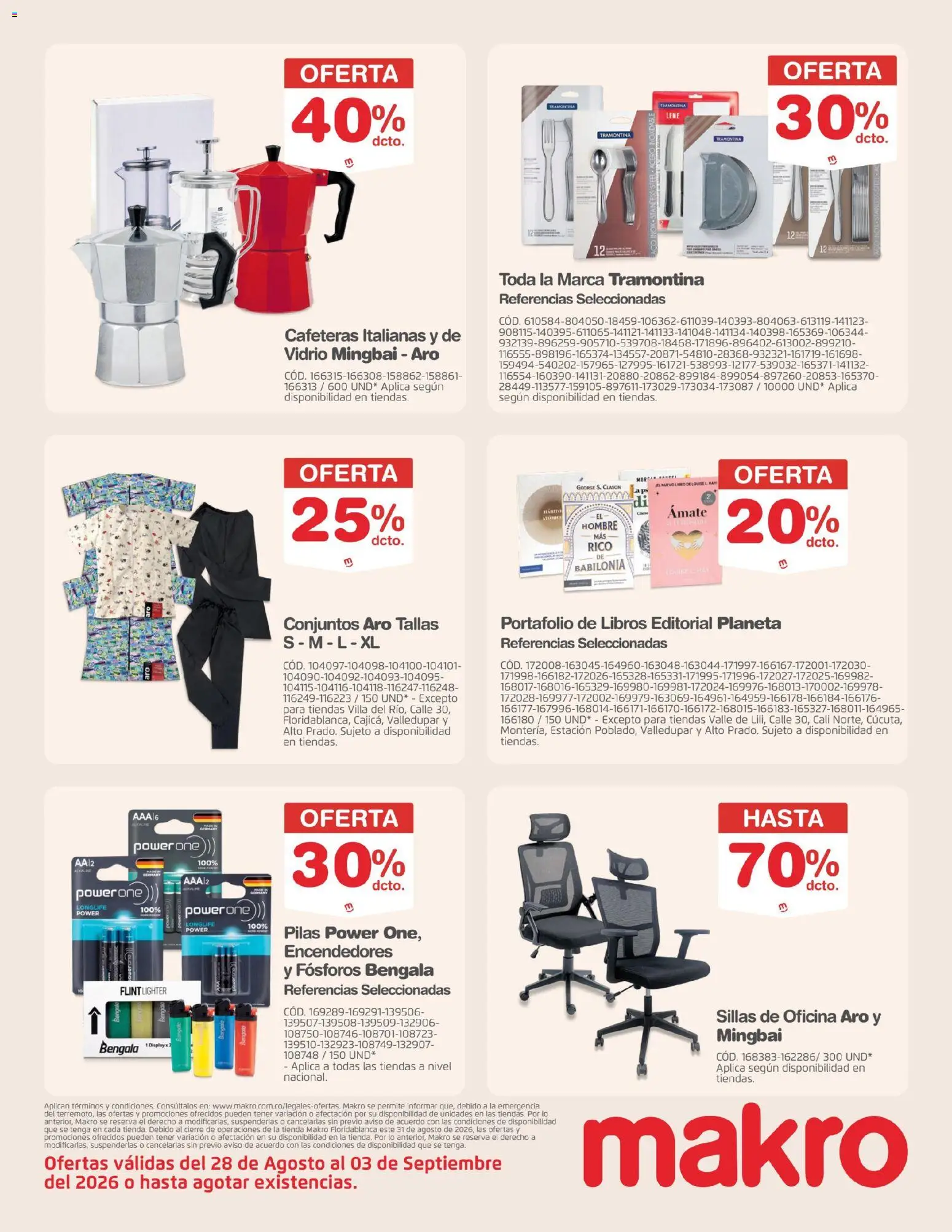 Makro revista - valida desde el 28/08/2026 | Página: 25