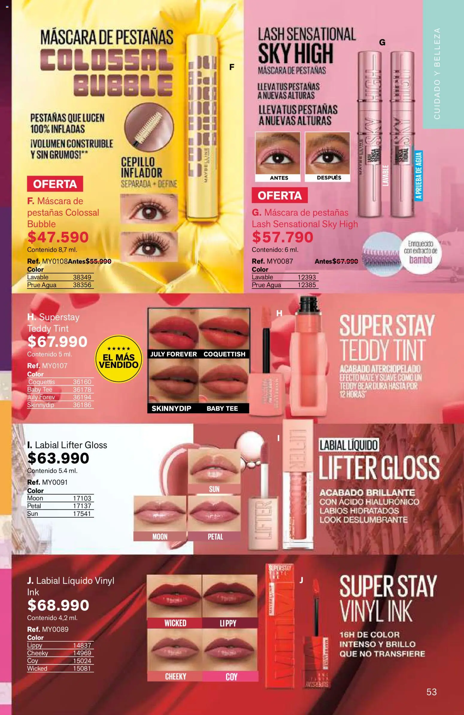 Leonisa revista - valida desde el 25/06/2026 | Página: 53 | Productos: Agua, Inflador, Brillo, Cepillo