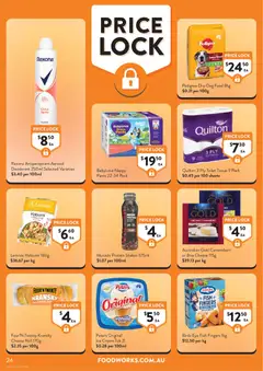 Preview of Foodworks catalogue - valid from 08/07/2026 | Page: 24 | Products: Cheese, Deodorant, Antiperspirant, Ice cream