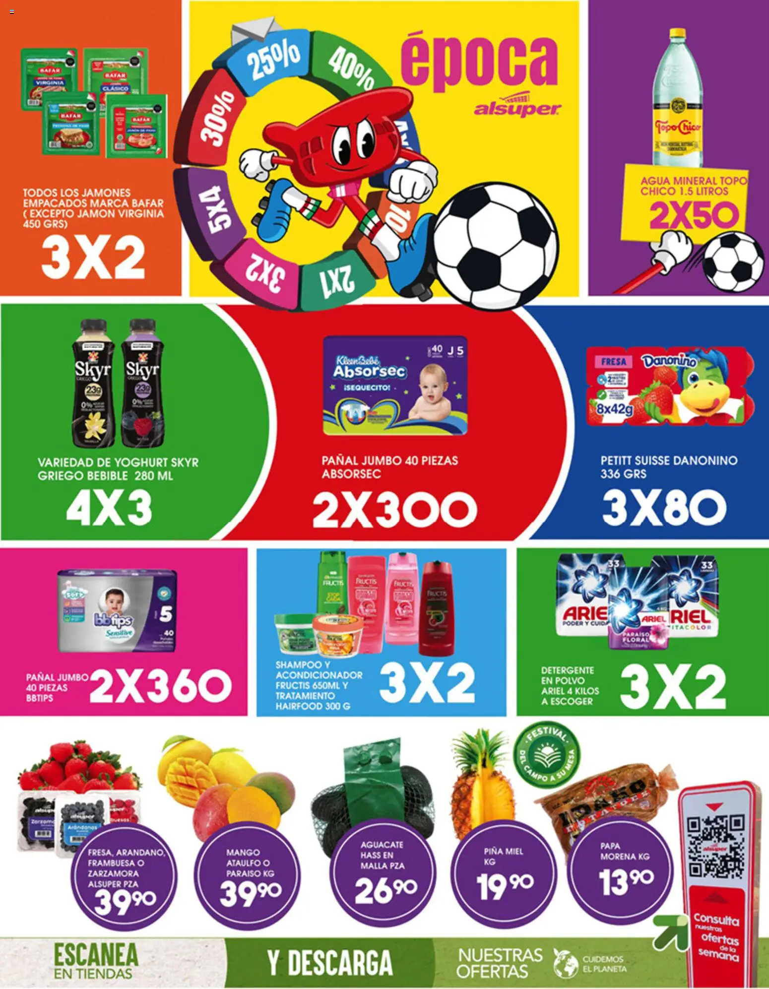 Nuevas ofertas de Alsuper válidas en toda la República Mexicana desde el 26/06/2026. ¡Encuentra las mejores ofertas en Alsuper folleto! | Página: 8