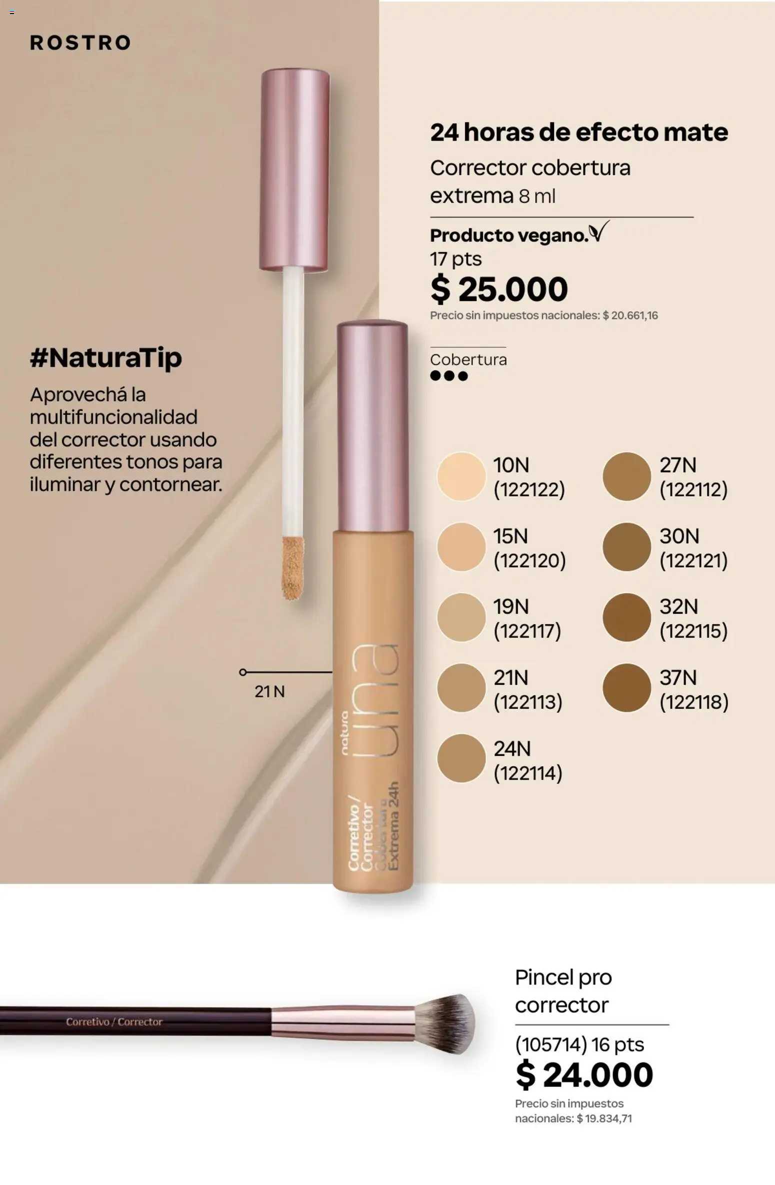 Catálogo Natura Ciclo 7 │ válido desde el 06.05.2026 | Página: 127 | Productos: Mate, Pincel