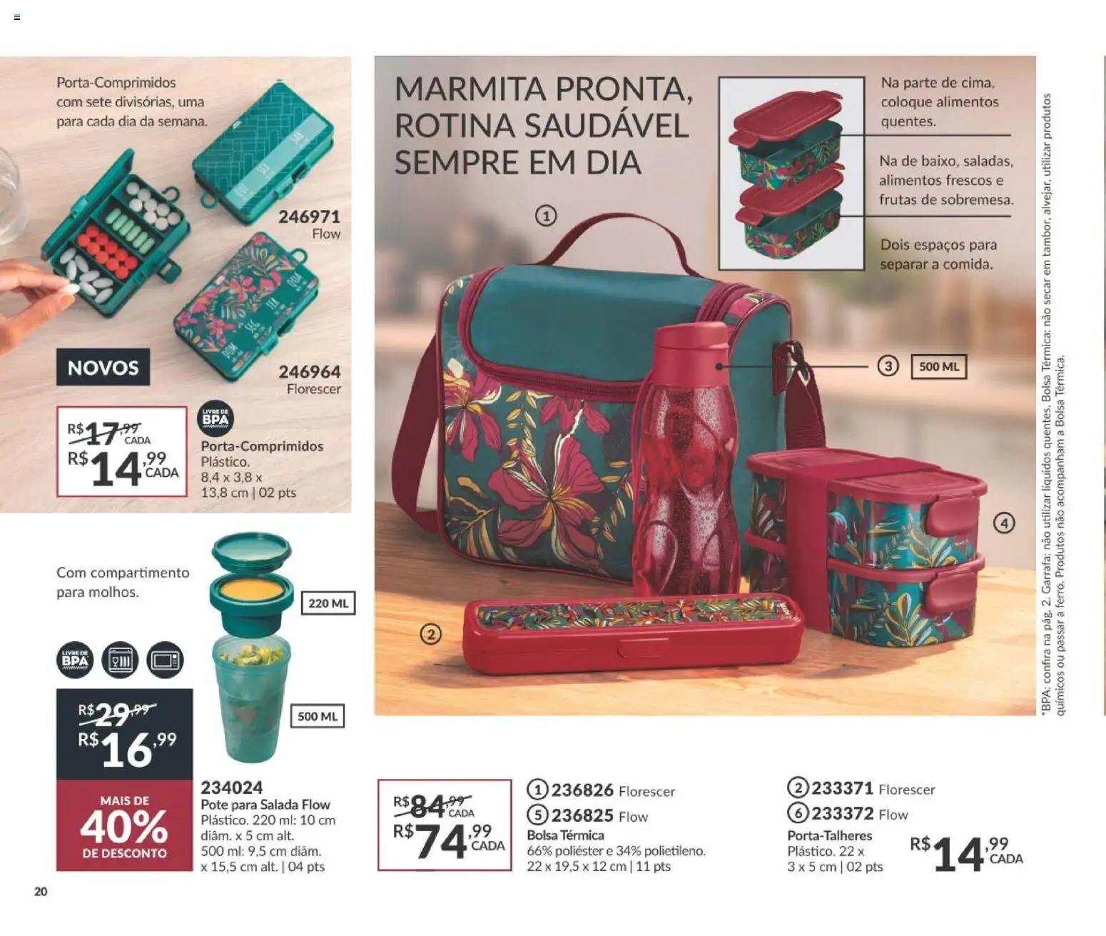 Avon Folheto - válido de 19/07/2026 | Página: 24 | Produtos: Salada, Bolsa