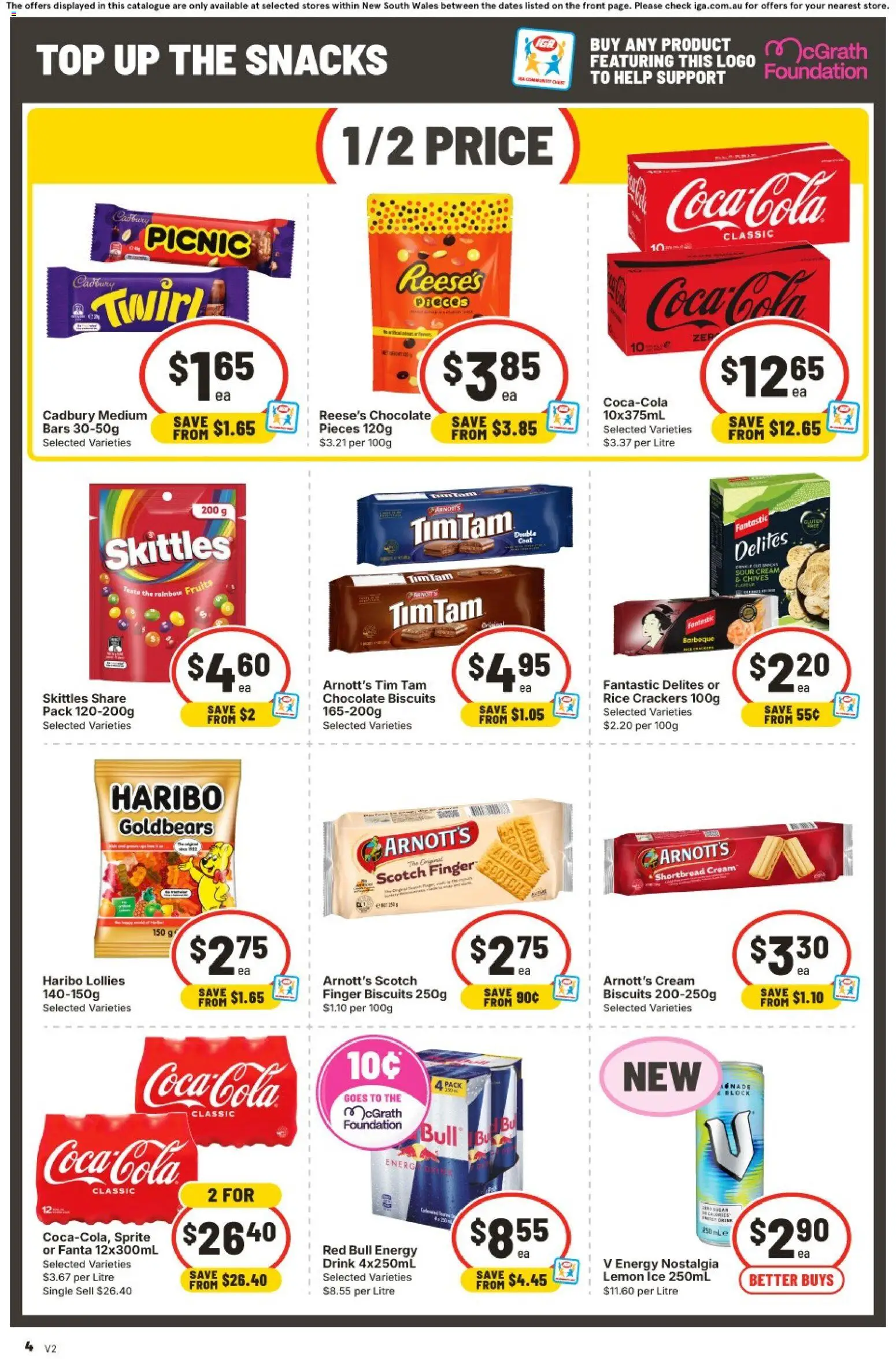 IGA catalogue - valid from 23/09/2026 | Page: 4 | Products: Food, Herb, Cucumber, Lettuce