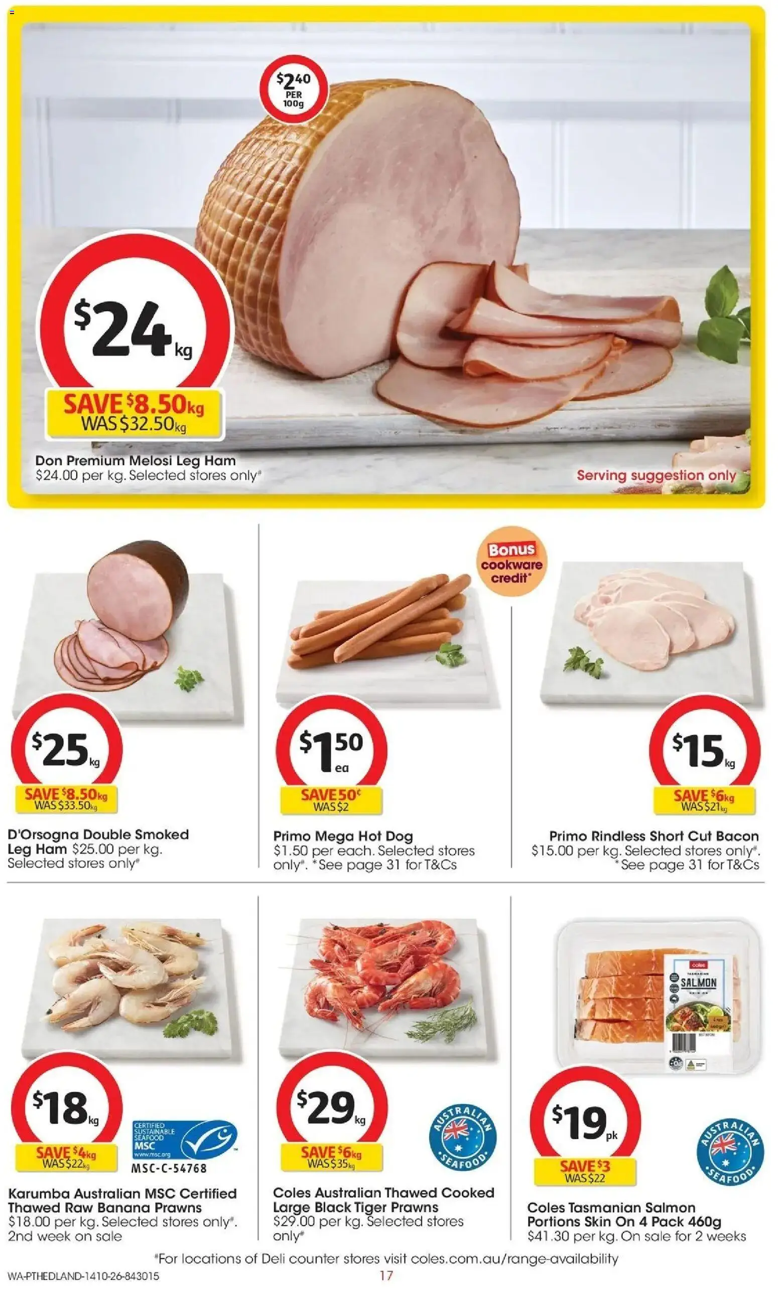 ﻿Coles catalogue valid from 14/10/2026 > Online Australia | Page: 17