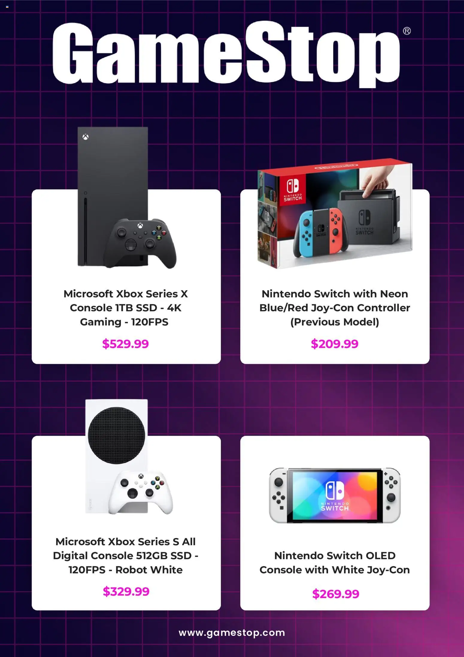 GameStop Weekly Ad - valid from 01.05.2026 | Page: 3 | Products: Robot, Switch, SSD, Nintendo