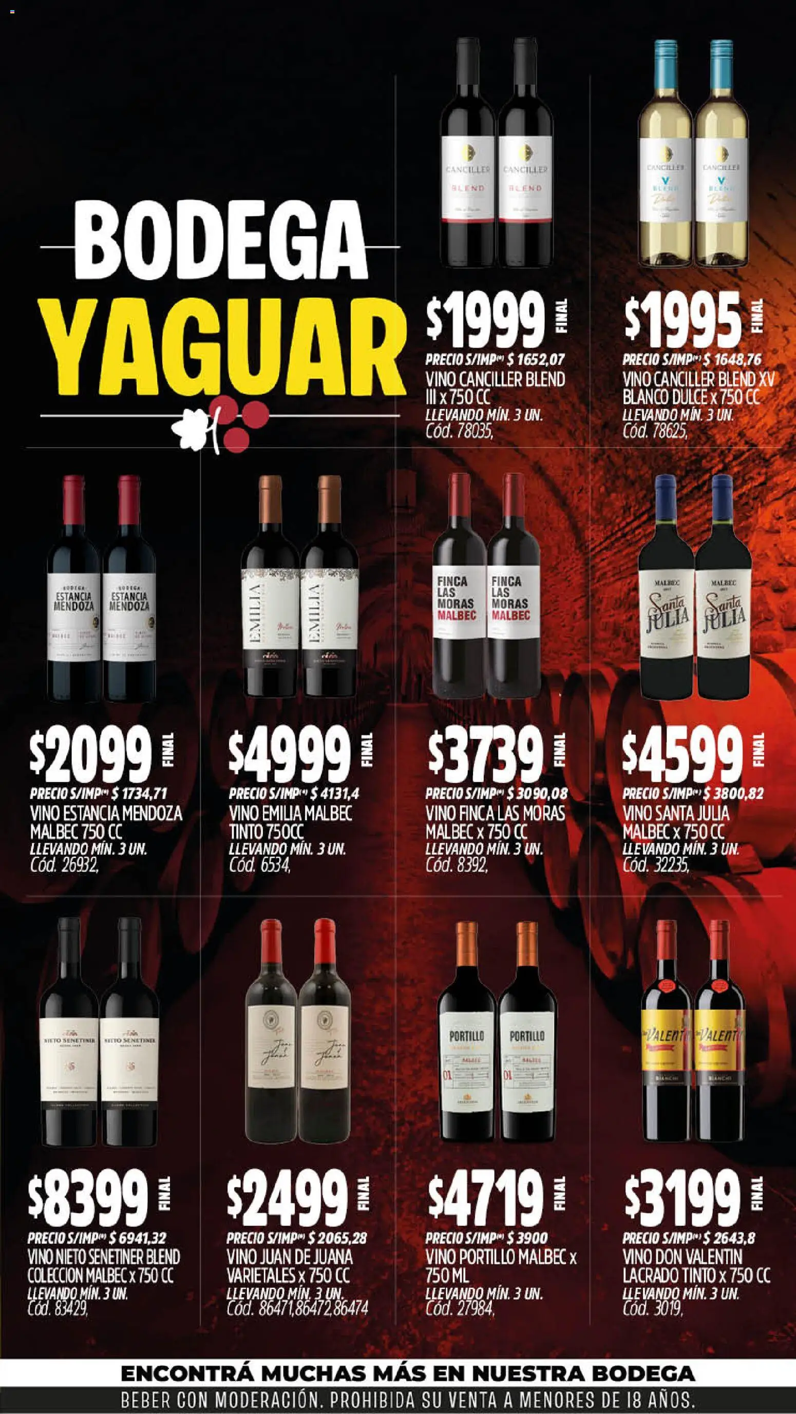 Yaguar catálogo │ válido desde el 10/08/2026 | Página: 6 | Productos: Dulce, Vino