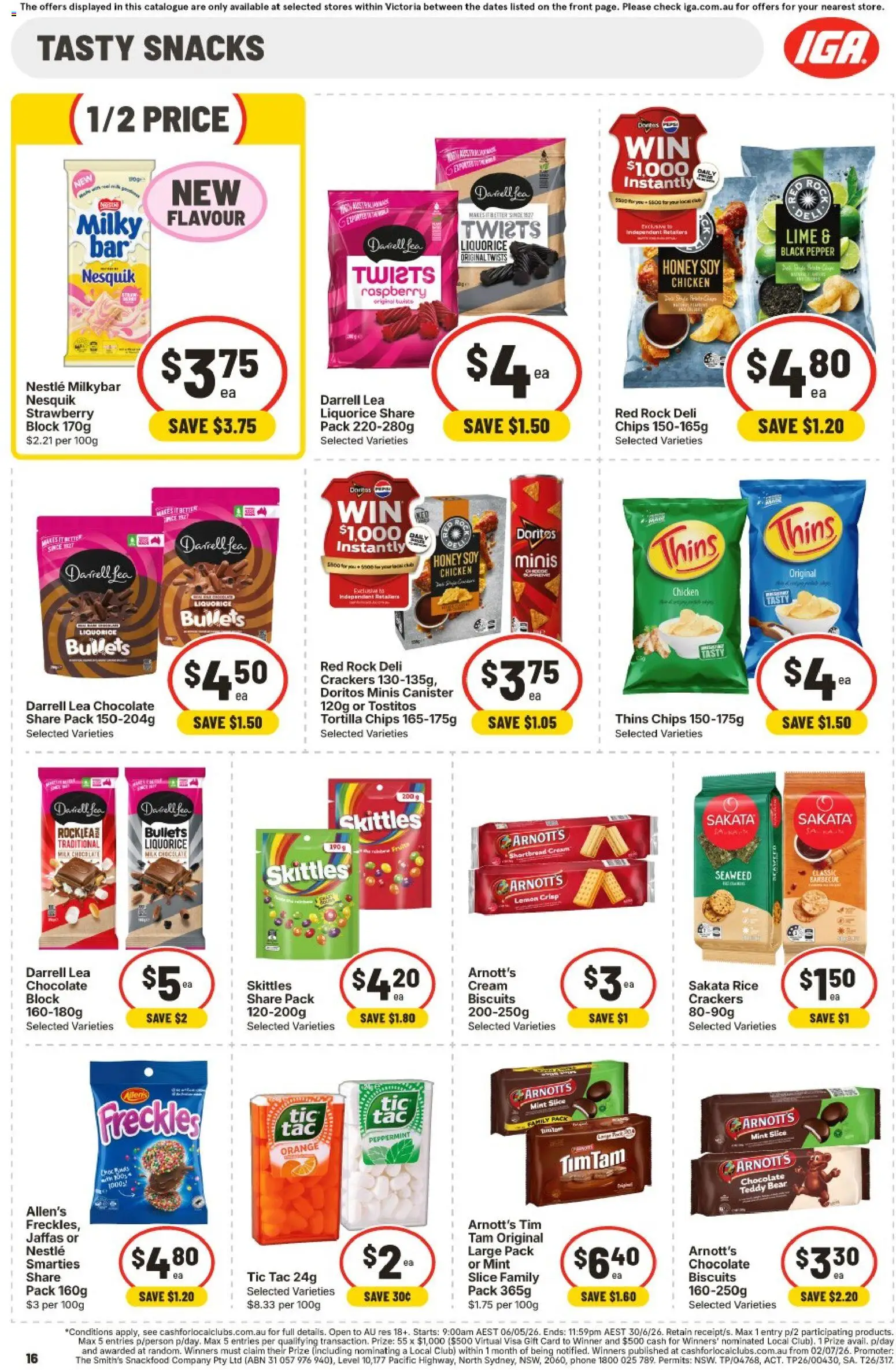 Ritchies catalogue - valid from 27.05.2026 | Page: 14 | Products: Crackers, Chicken, Chips, Lemon