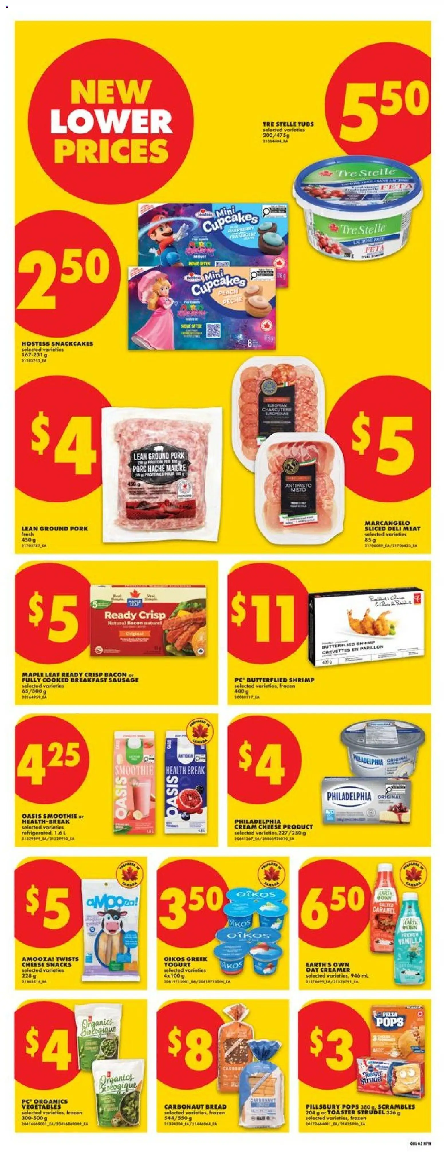 No Frills flyer valid from 07.05.2026 | Page: 9 | Products: Toaster, Cheese, Pizza, Pork