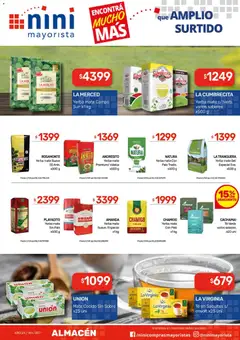 Vista previa NINI Mayorista ofertas válido desde el 27.04.2026 | Página: 26 | Productos: Mate, Sobre, Yerba, Mate cocido