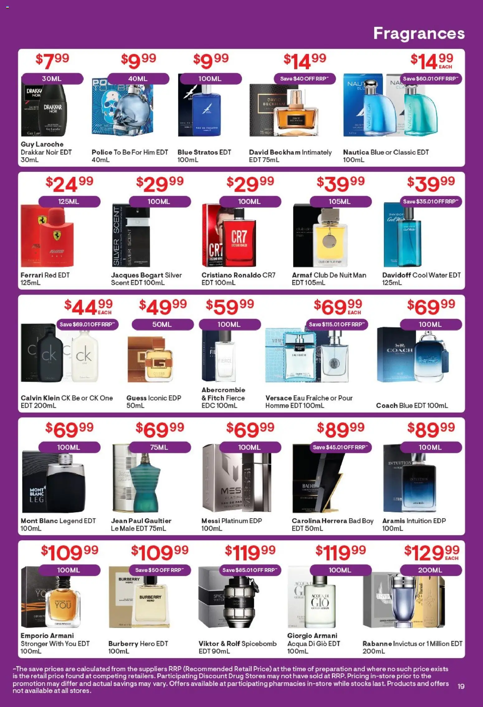 Discount Drug Stores catalogue - valid from 14/09/2026 | Page: 20 | Products: Water, Peach