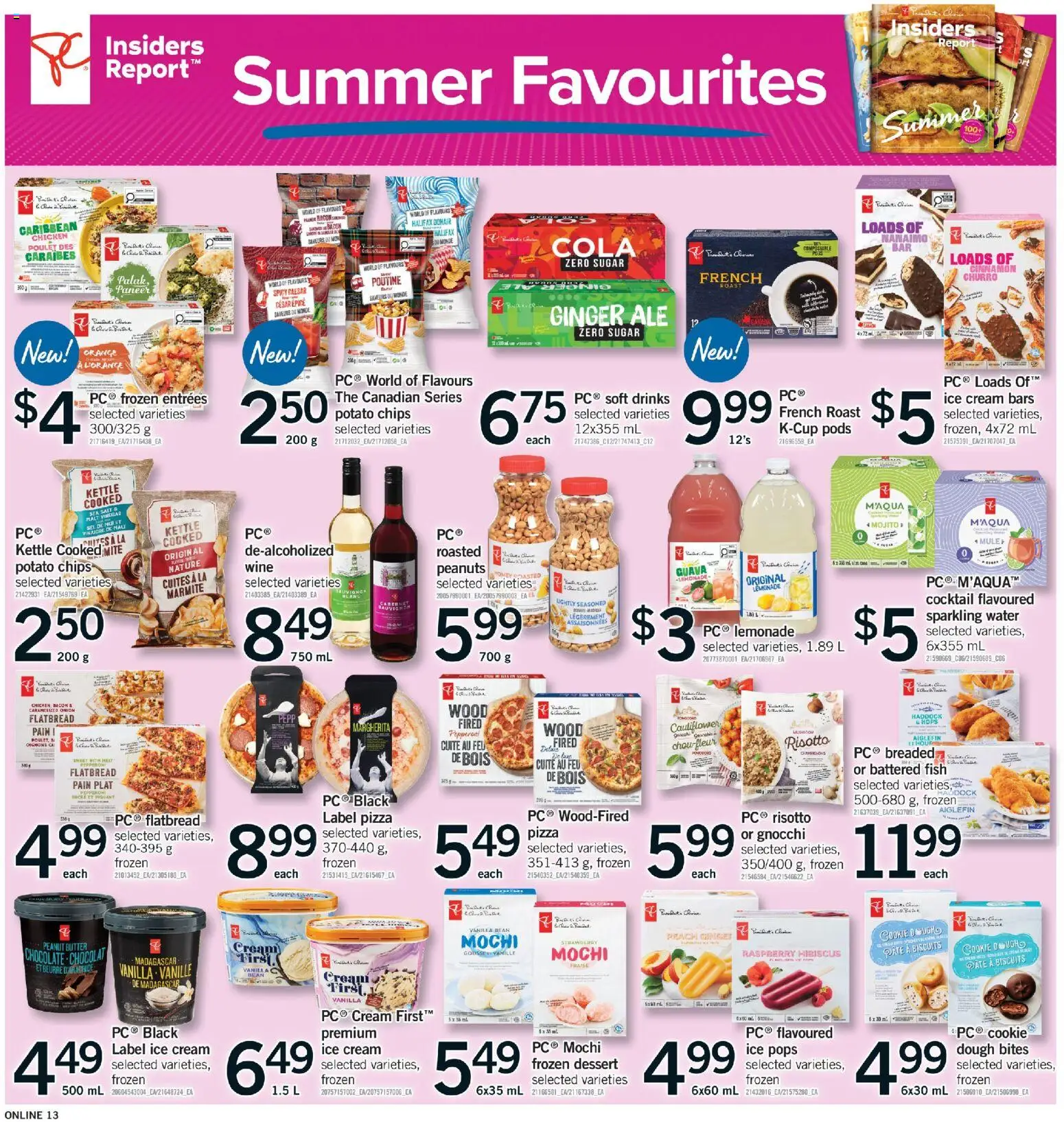 Fortinos flyer valid from 11.06.2026 | Page: 13 | Products: Cream, Kettle, Butter, Wine