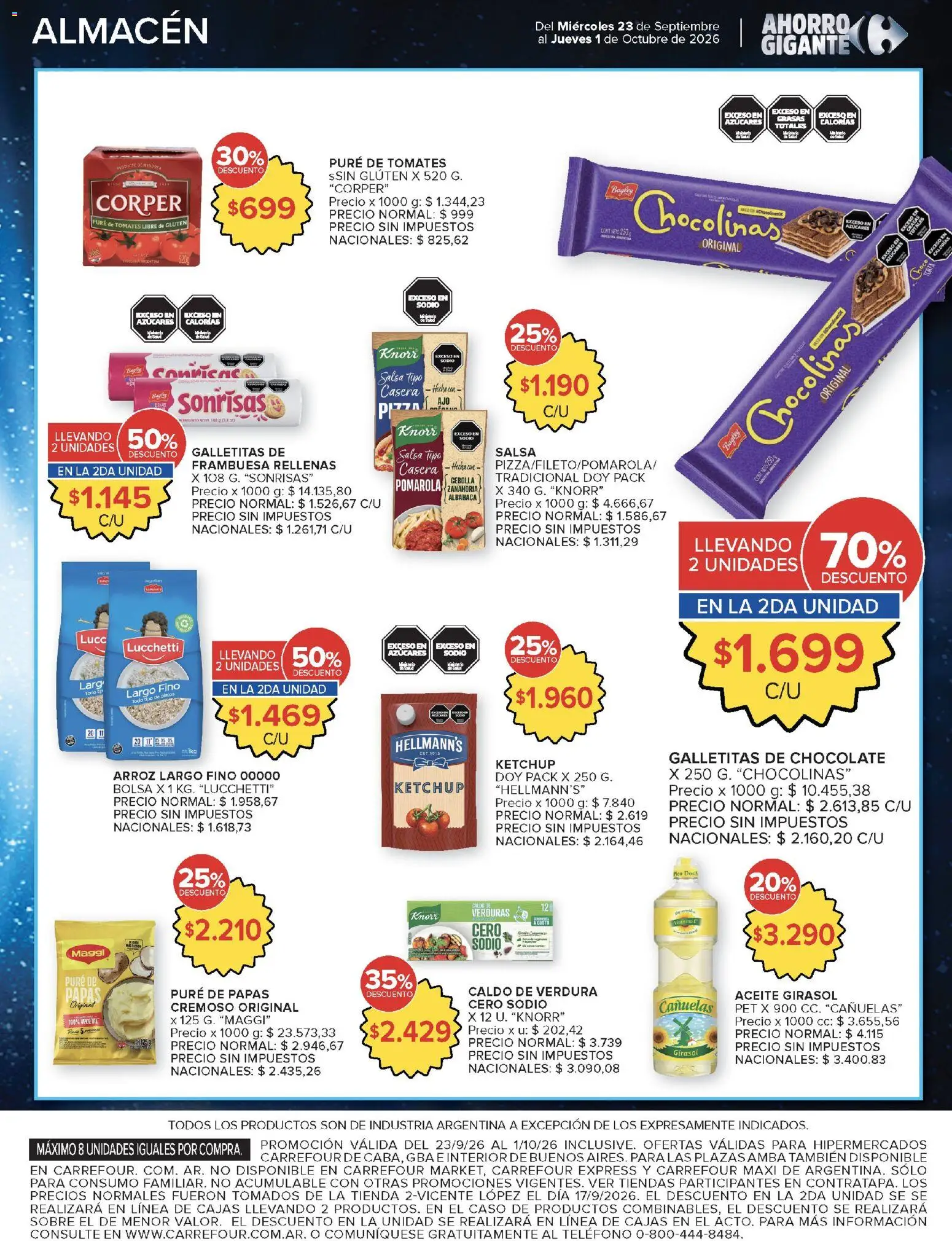Carrefour  Ofertas │ válido desde el 23/09/2026 | Página: 6
