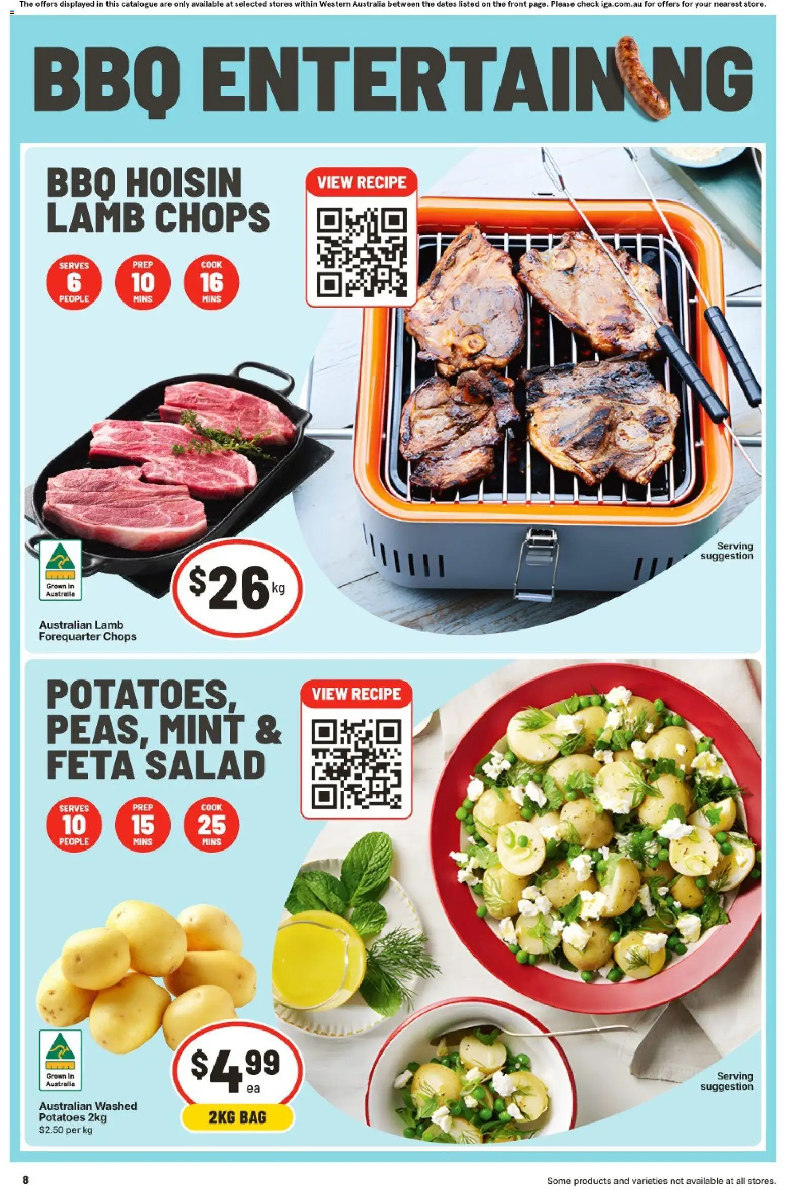 IGA catalogue - valid from 16/09/2026 | Page: 9 | Products: Lamb, Salad, Potatoes, Bag