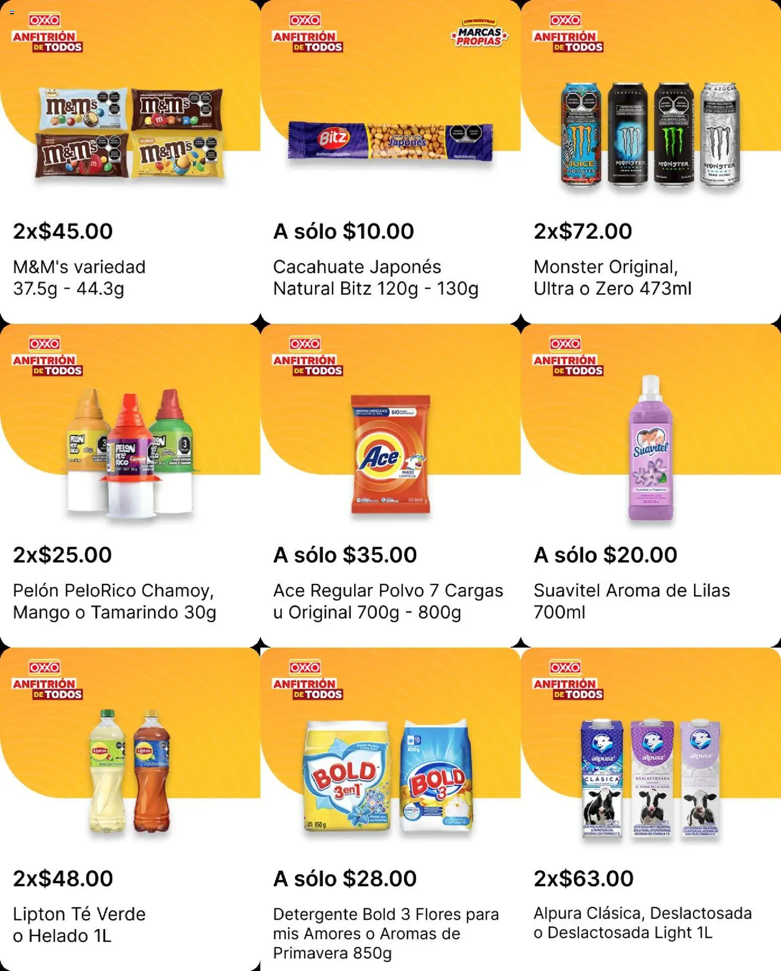 Nuevas ofertas de OXXO válidas en toda la República Mexicana desde el 12.03.2026. ¡Encuentra las mejores ofertas en OXXO folleto! | Página: 17 | Productos: Pollo, Durazno, Jugo, Cocina