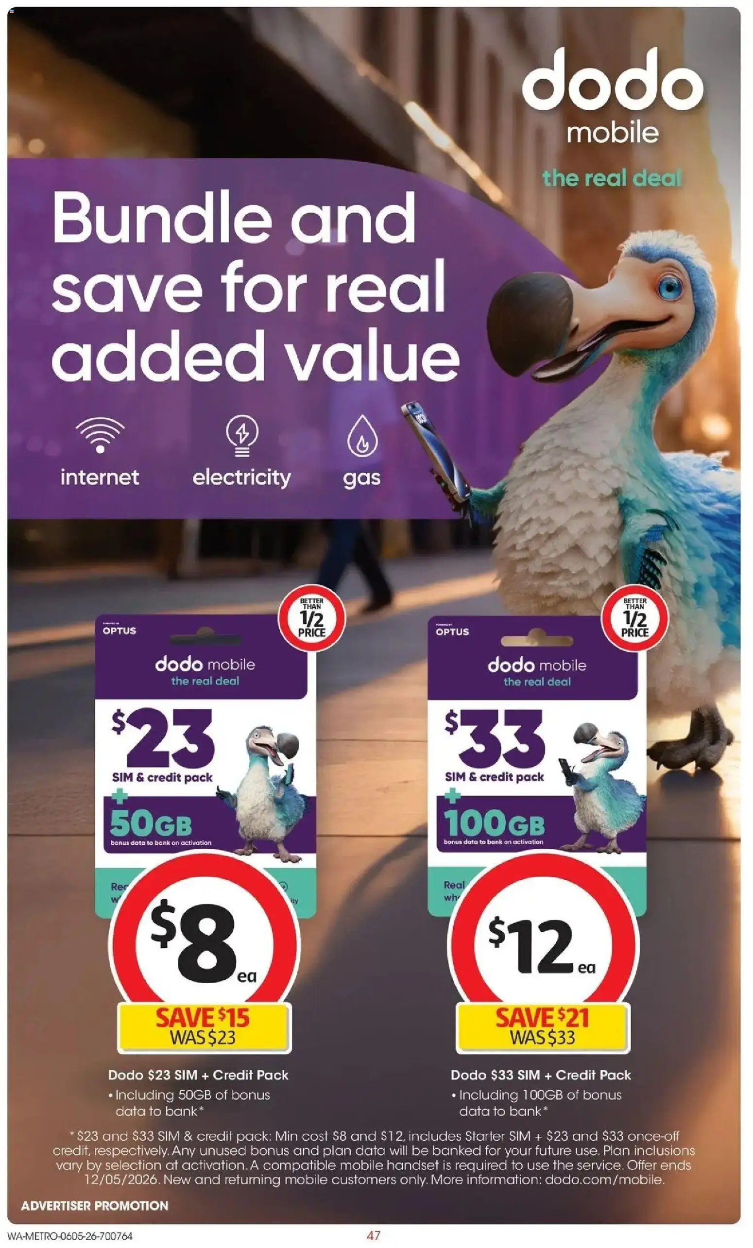 Coles catalogue - valid from 05.05.2026 | Page: 47 | Products: Mobile