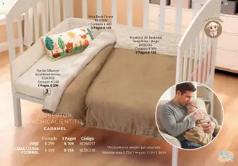 Vista previa de Colchas Concord catálogo Baby, nuevo folleto de la tienda, válido en México a partir del 01.05.2026 | Página: 44 | Productos: Cobertor, Cama, Body, Cuna