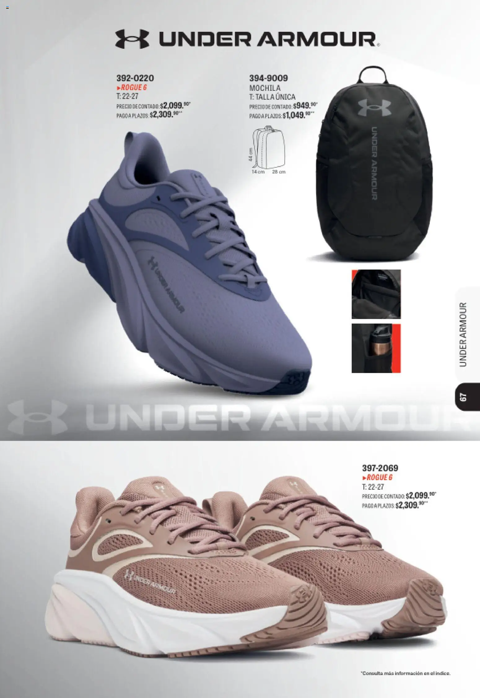 Nuevas ofertas de Andrea válidas en toda la República Mexicana desde el 23/08/2026. ¡Encuentra las mejores ofertas en Andrea catálogo Sport! | Página: 56 | Productos: Mochila