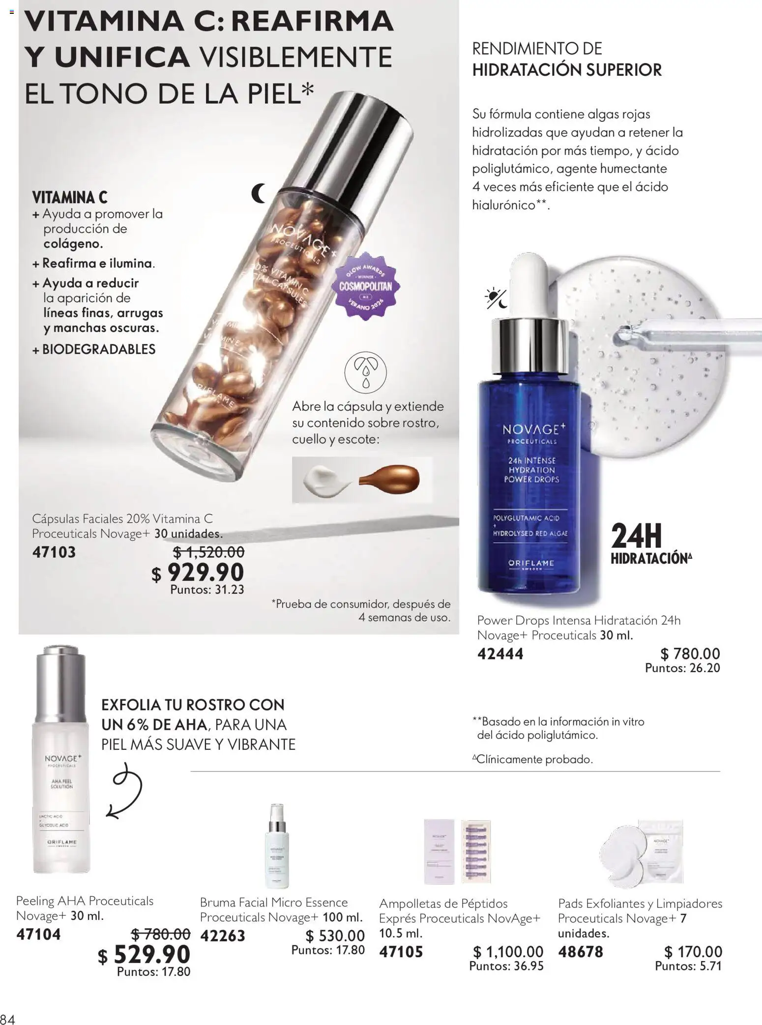 Nuevas ofertas de Oriflame válidas en toda la República Mexicana desde el 24/10/2026. ¡Encuentra las mejores ofertas en Oriflame Buen Mes! | Página: 84
