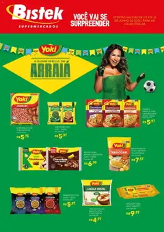 Bistek Supermercados ofertas Yoki - Pré-Visualização do folheto da loja Bistek Supermercados, válido de 03.06.2026