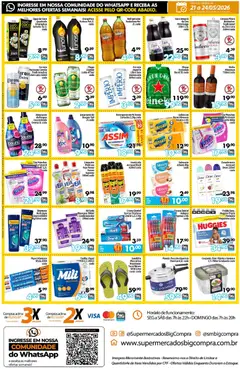 Big Compra - Ofertas da semana - Pré-Visualização do folheto da loja Big Compra, válido de 21.05.2026 | Página: 4 | Produtos: Shampoo, Pó, Sabonete, Refrigerante