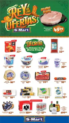 Vista previa de S-Mart folleto Ofertas de feria Monterrey, nuevo folleto de la tienda, válido en México a partir del 23/06/2026