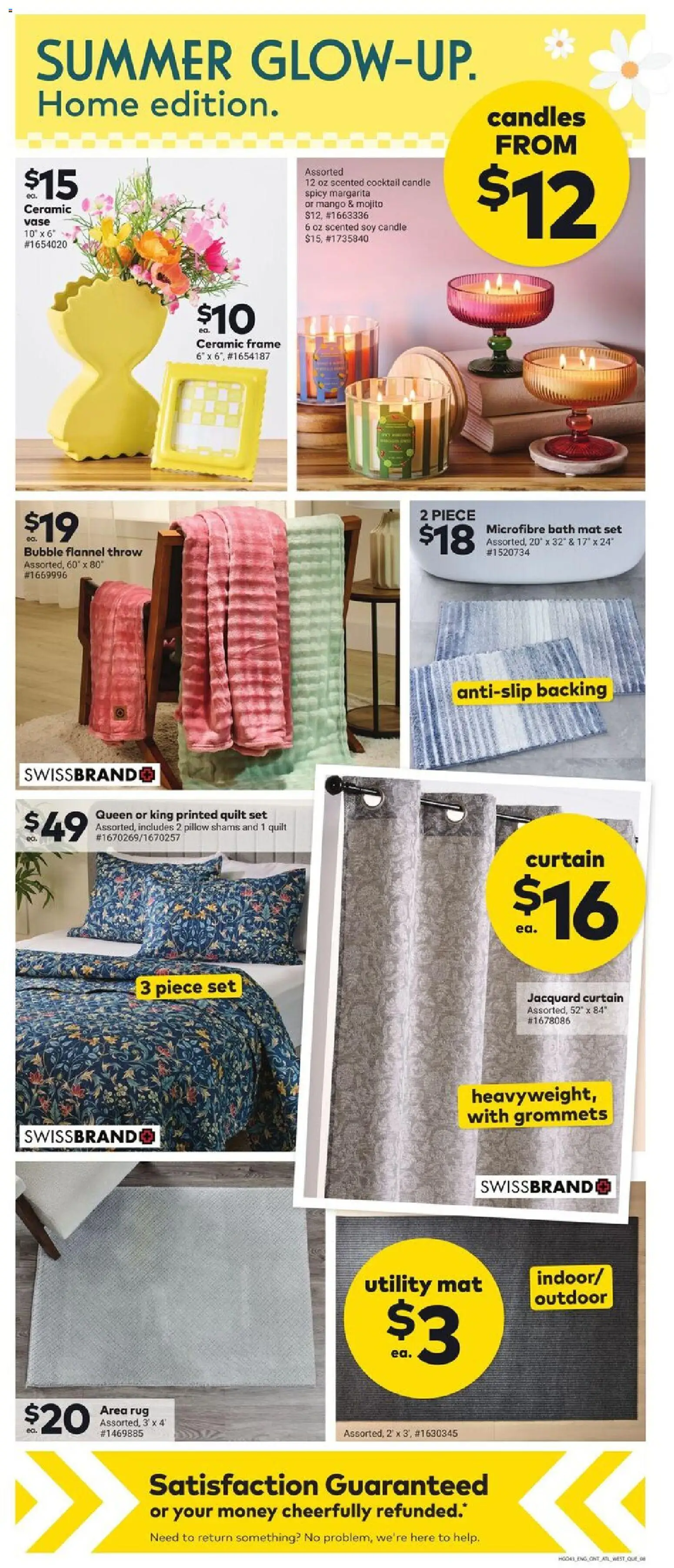 Giant Tiger flyer valid from 27.05.2026 | Page: 10 | Products: Pillow, Bath, Vase