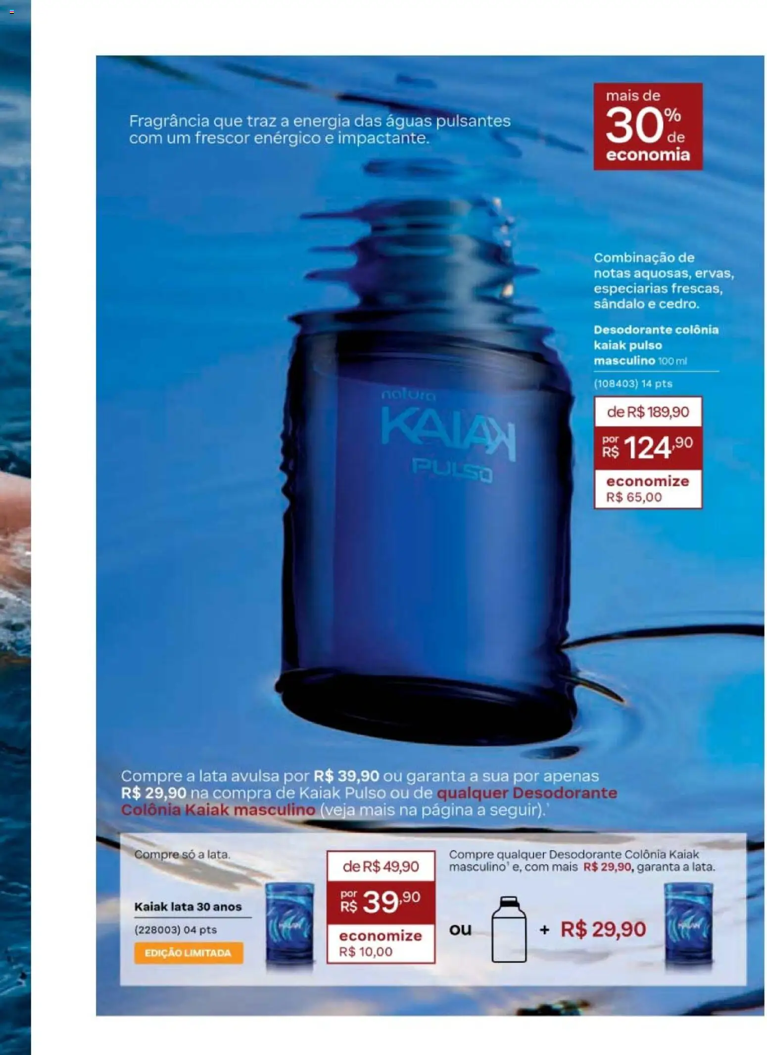 Natura Folheto - válido de 19/07/2026 | Página: 51 | Produtos: Fragrância, Desodorante