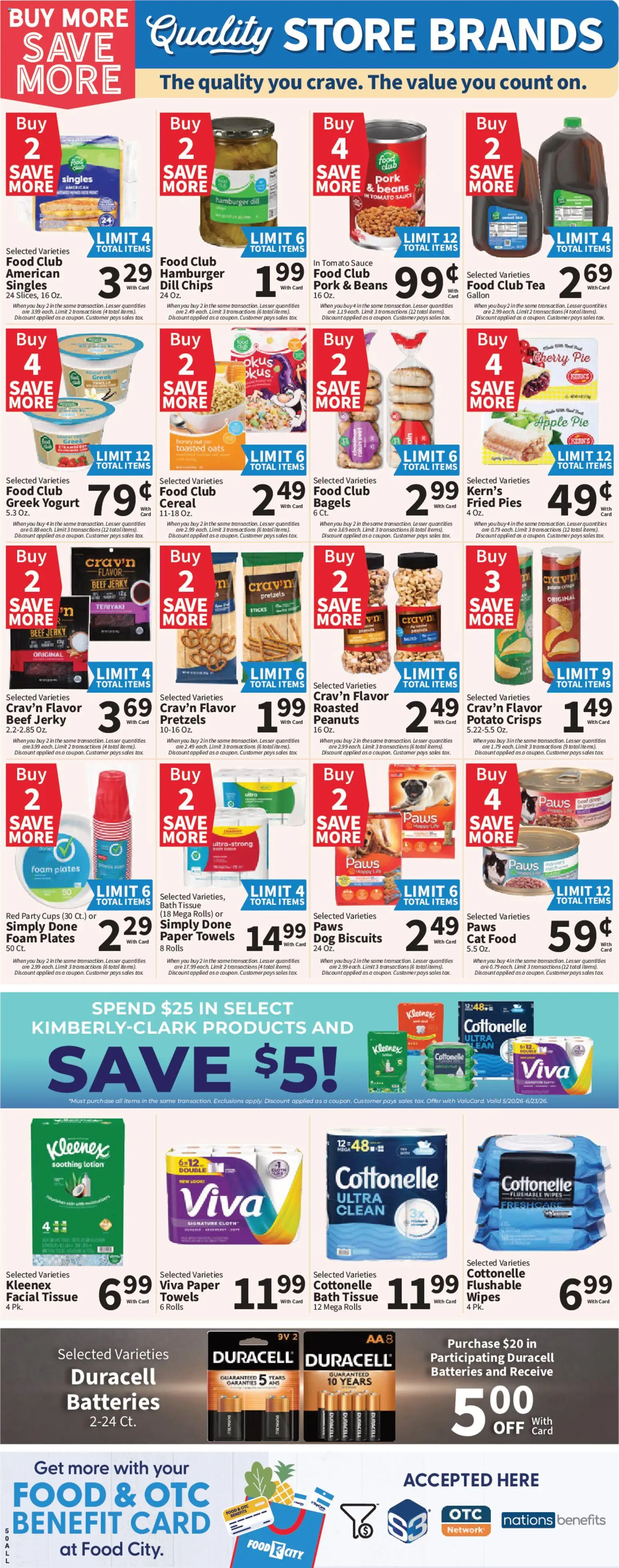 Food City Weekly Ad - valid from 12.06.2026 | Page: 7 | Products: Cat Food, Tea, Beef, Dill
