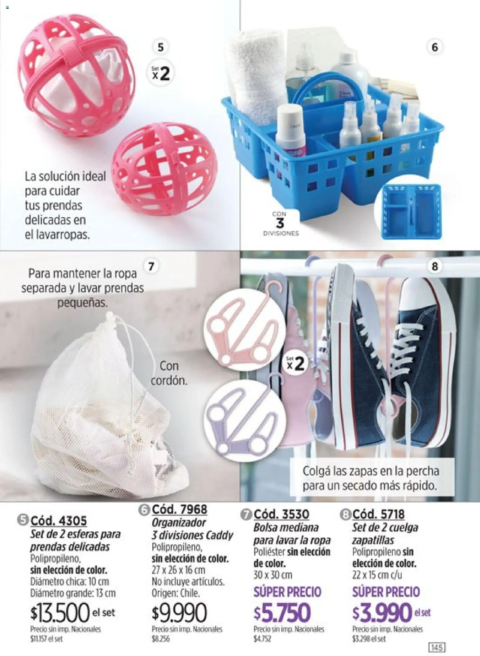 Amodil - Campaña 10 │ válido desde el 01.06.2026 | Página: 145 | Productos: Organizador, Percha, Ropa, Zapatillas