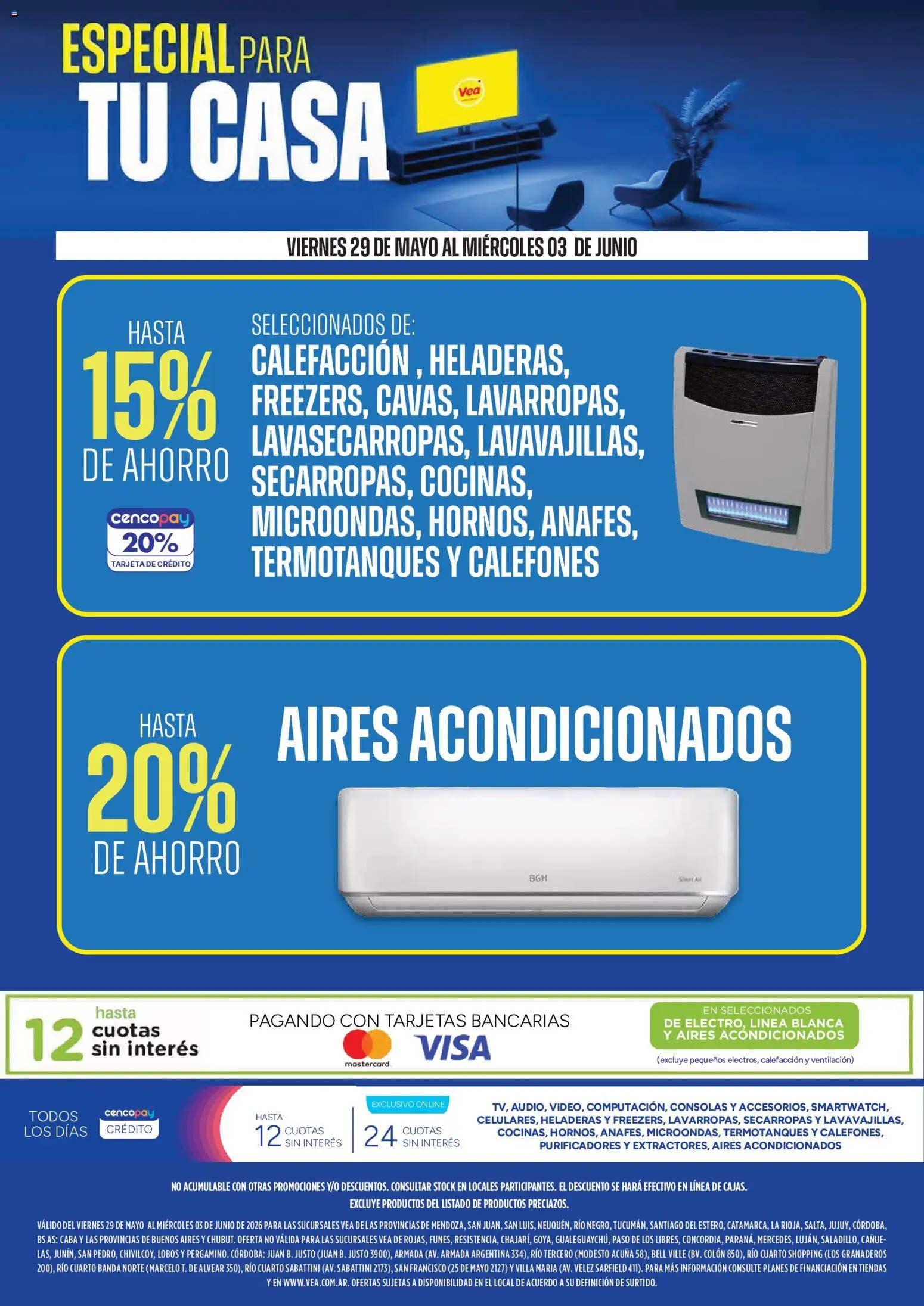 Vea - Ofertas especial para tu casa │ válido desde el 29.05.2026 | Página: 1